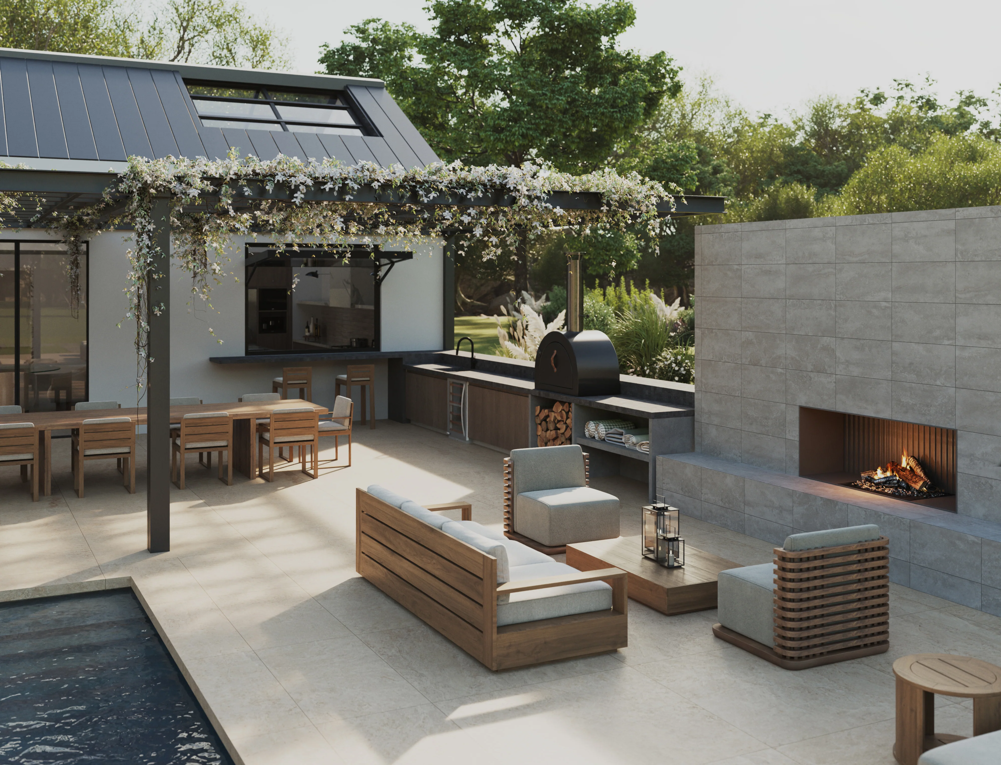 Pierce 12 x 24 Matte Porcelain Tile in Stone - Image 3
