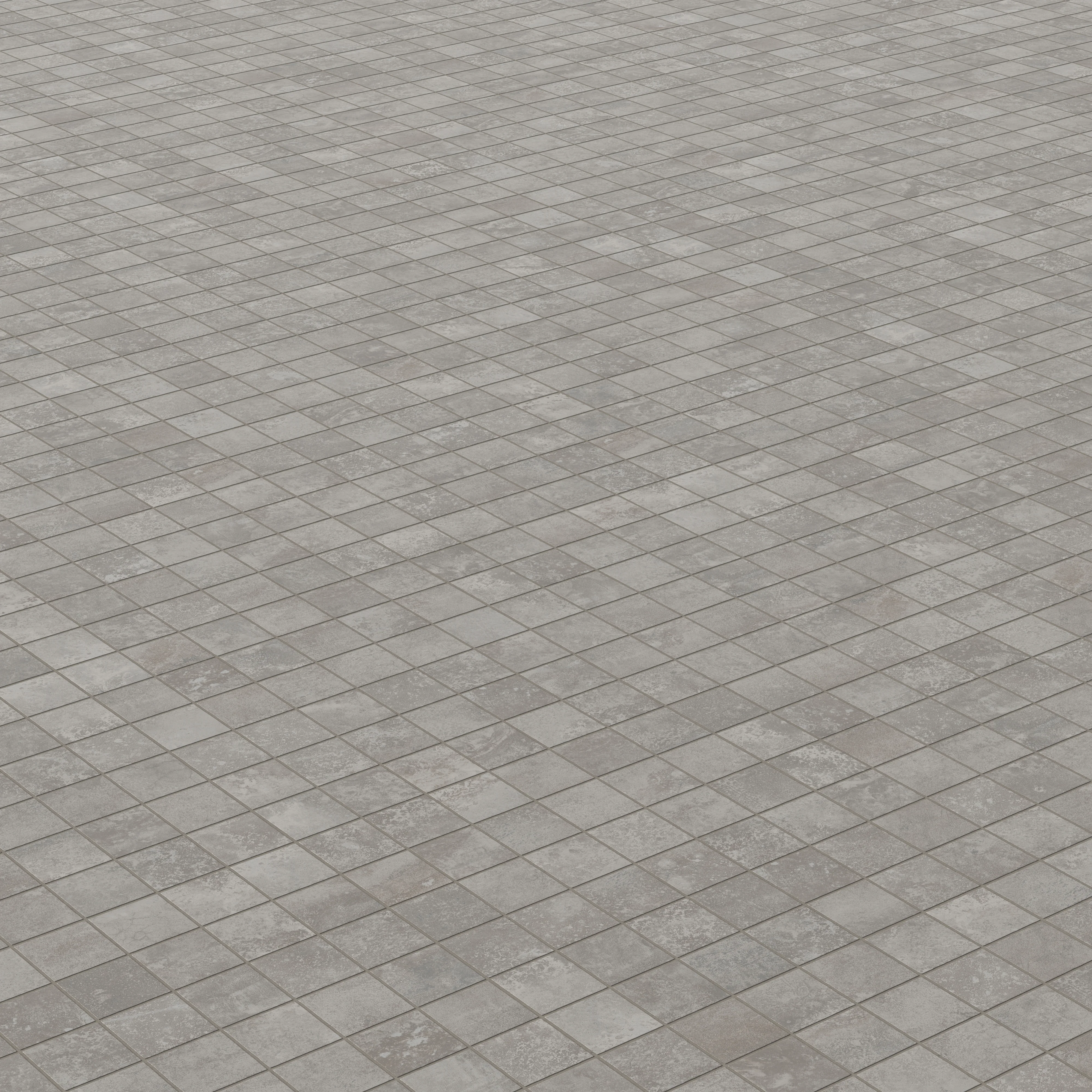 Pierce 2 x 2 Matte Porcelain Mosaic Tile in Dark Grey - Image 3
