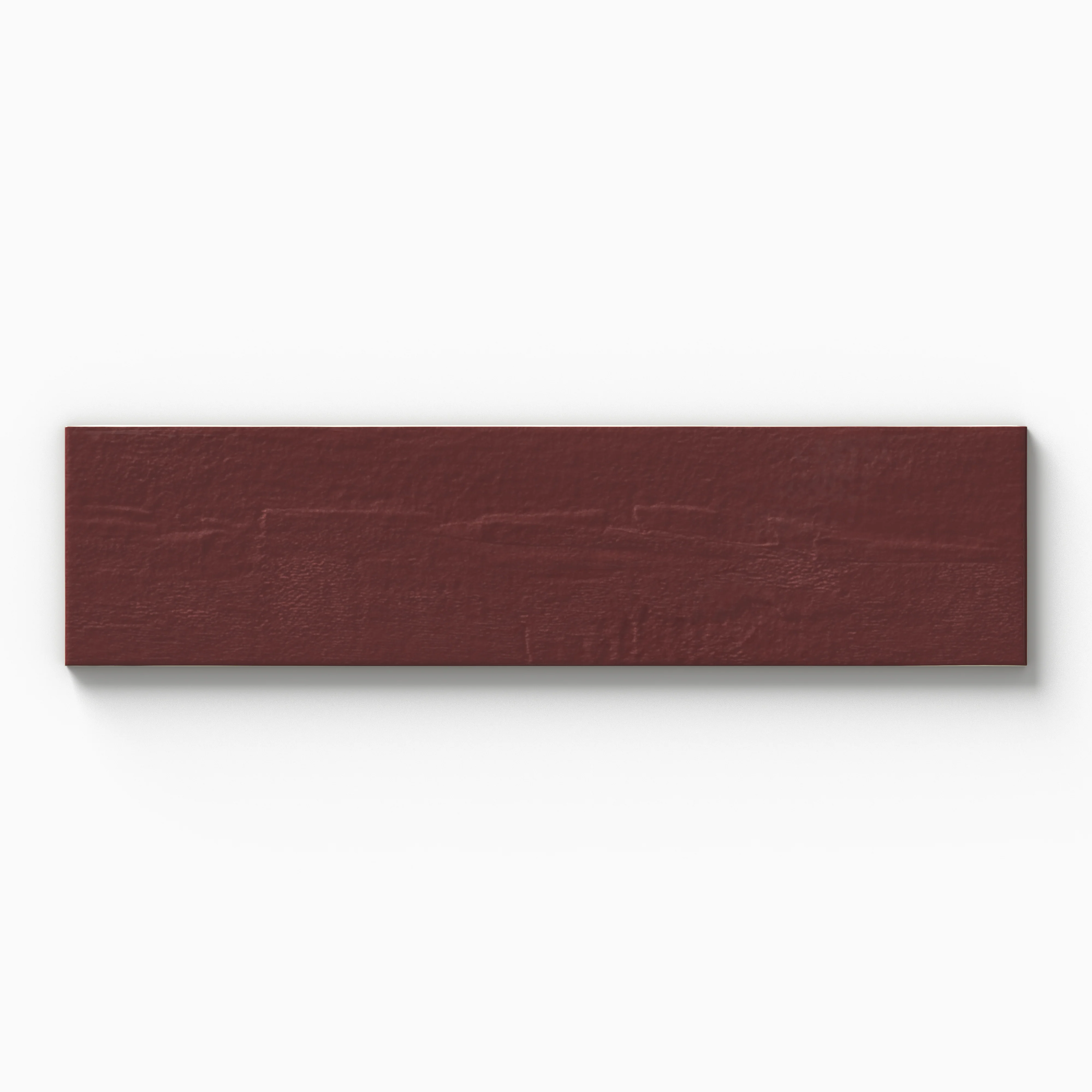 Piper 6 x 24 Glossy Porcelain Tile in Crimson - Image 2