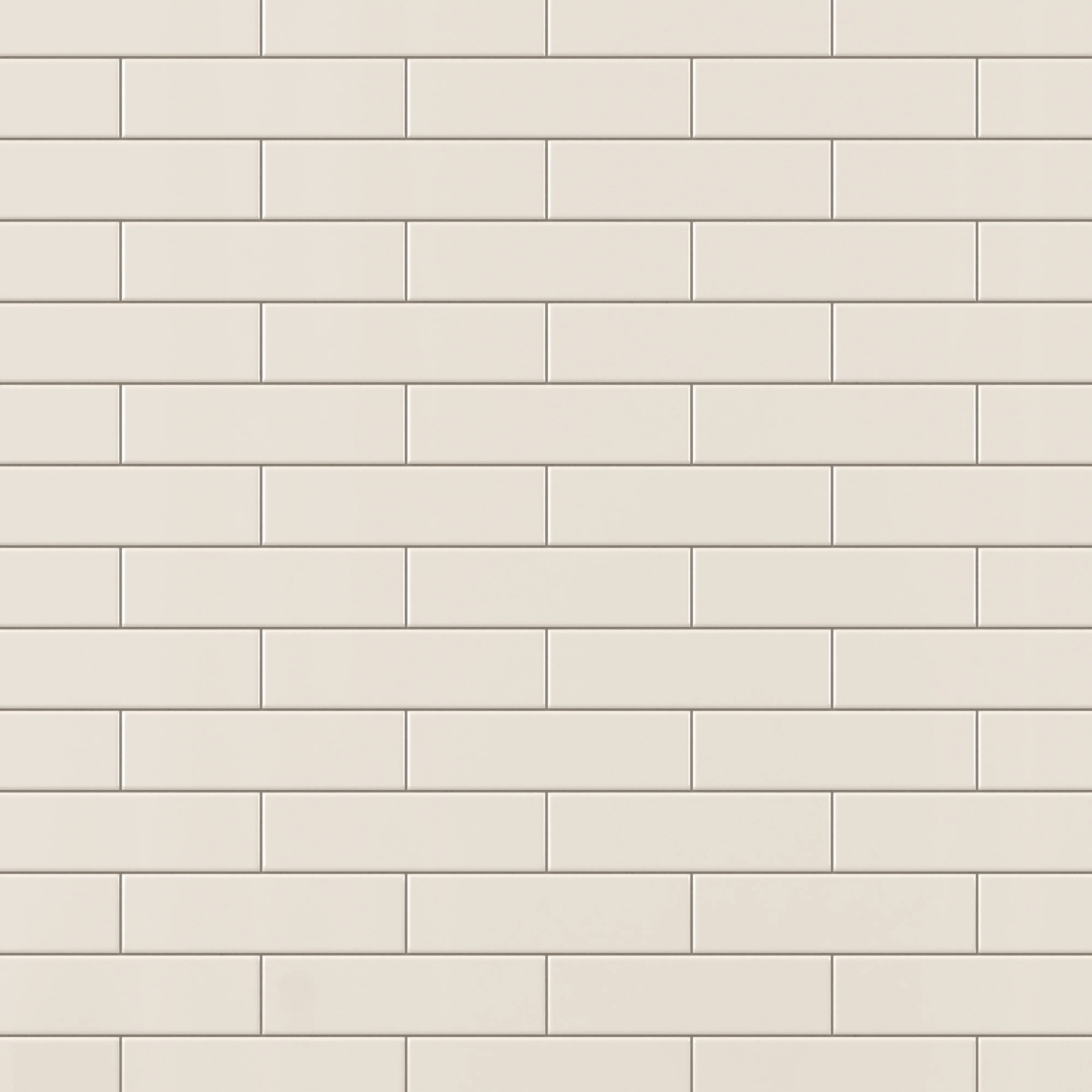 Polly 3 x 10 Glossy Ceramic Tile in Cream - Image 5