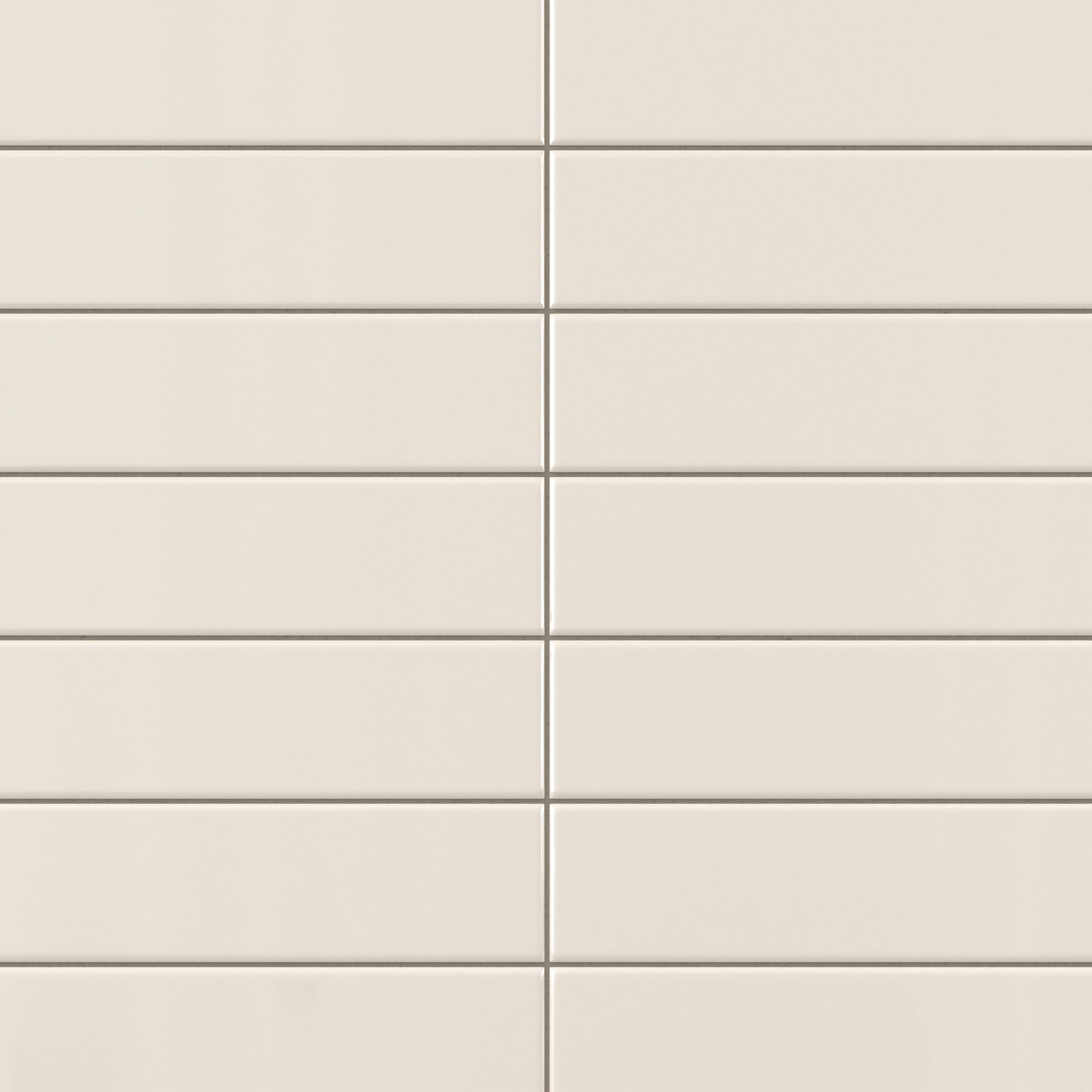 Polly 3 x 10 Glossy Ceramic Tile in Cream - Image 6