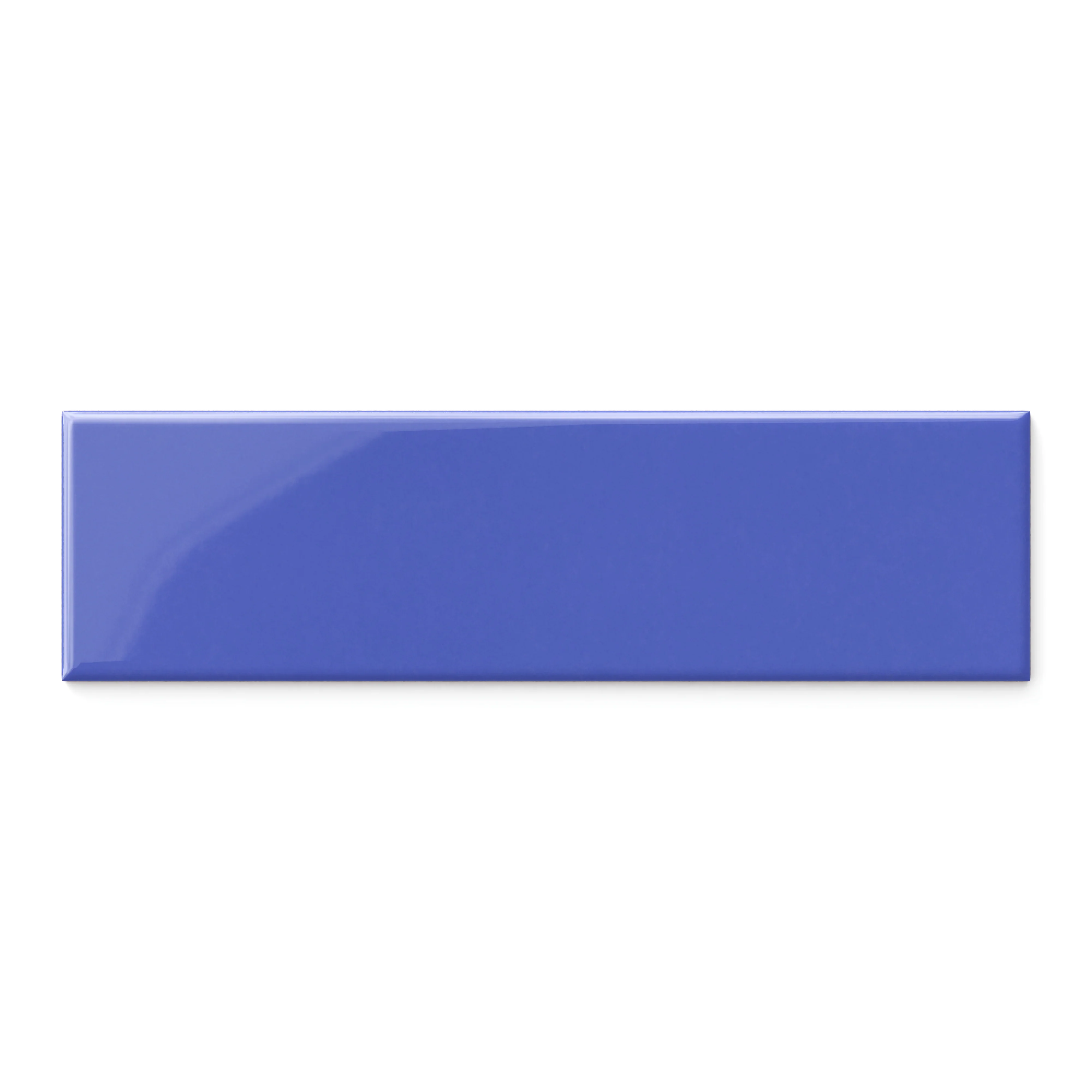 Polly 3 x 10 Glossy Ceramic Tile in Periwinkle - Image 2