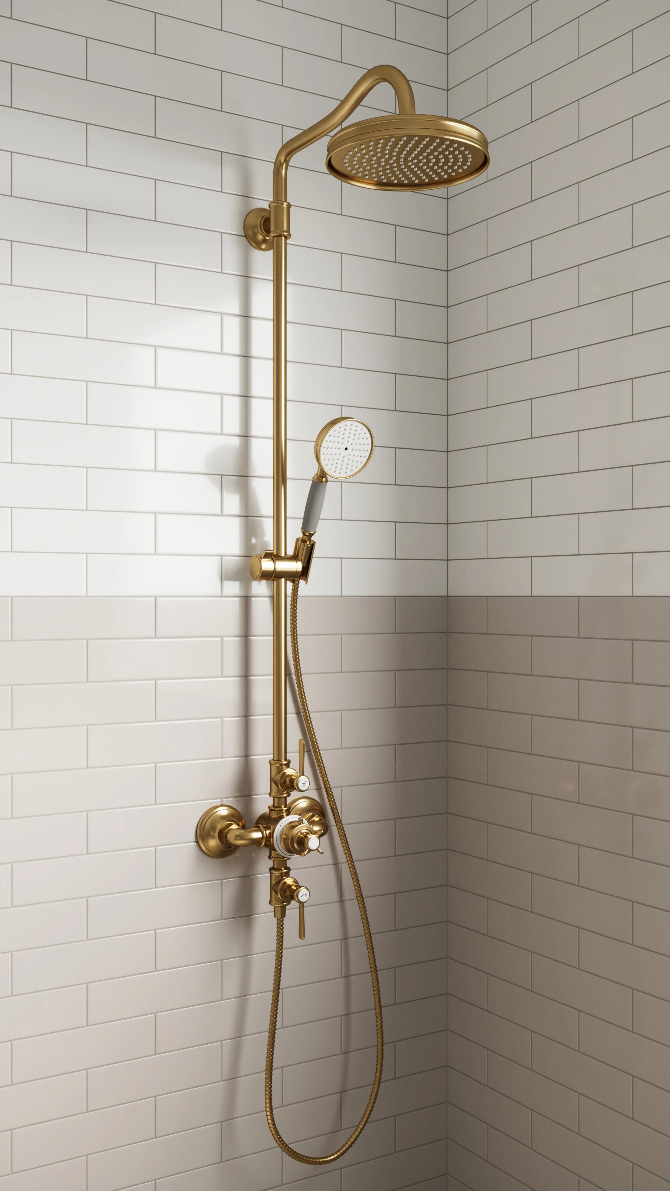 Polly 3 x 10 Satin Ceramic Tile in Beige - Image 13
