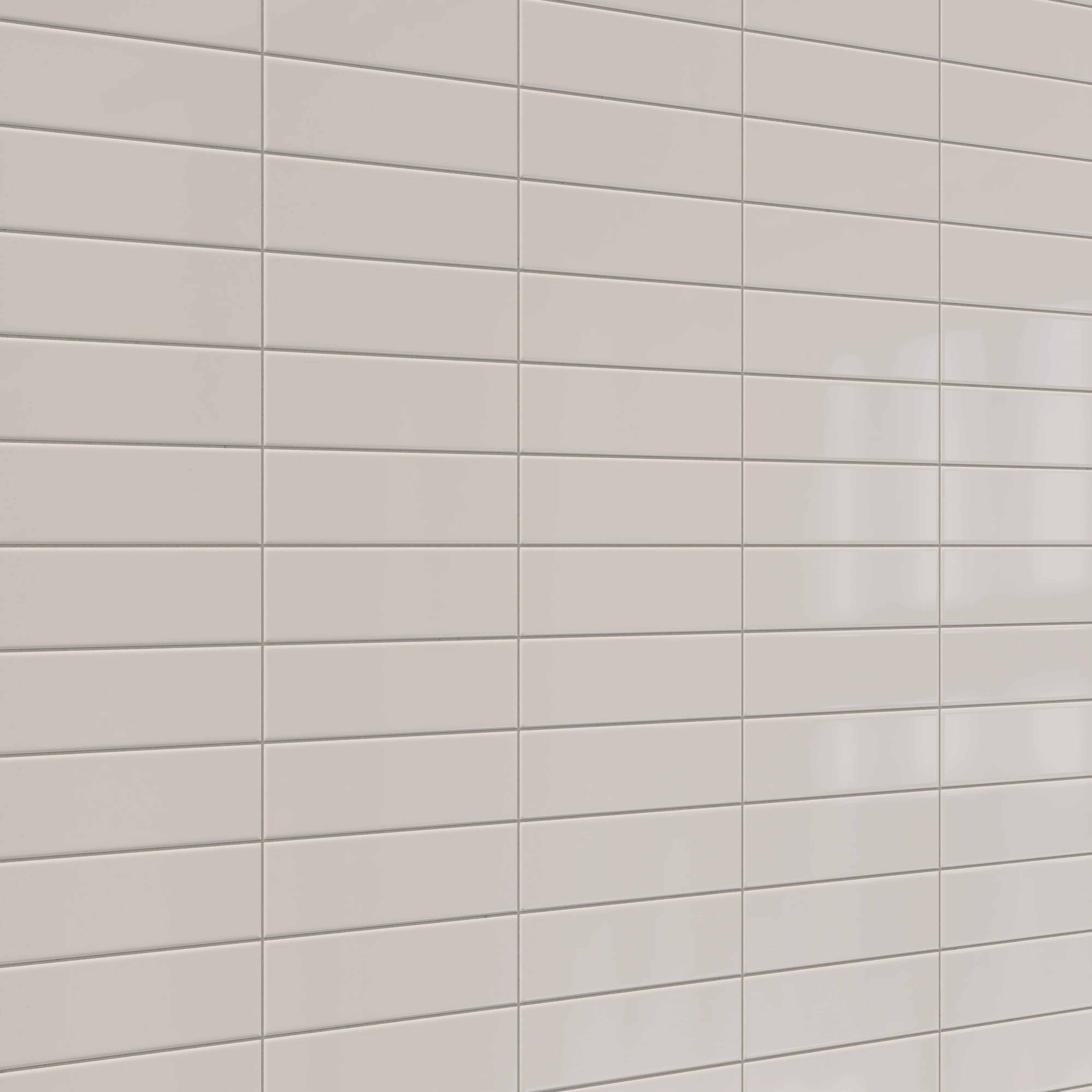 Polly 3 x 10 Satin Ceramic Tile in Beige - Image 8