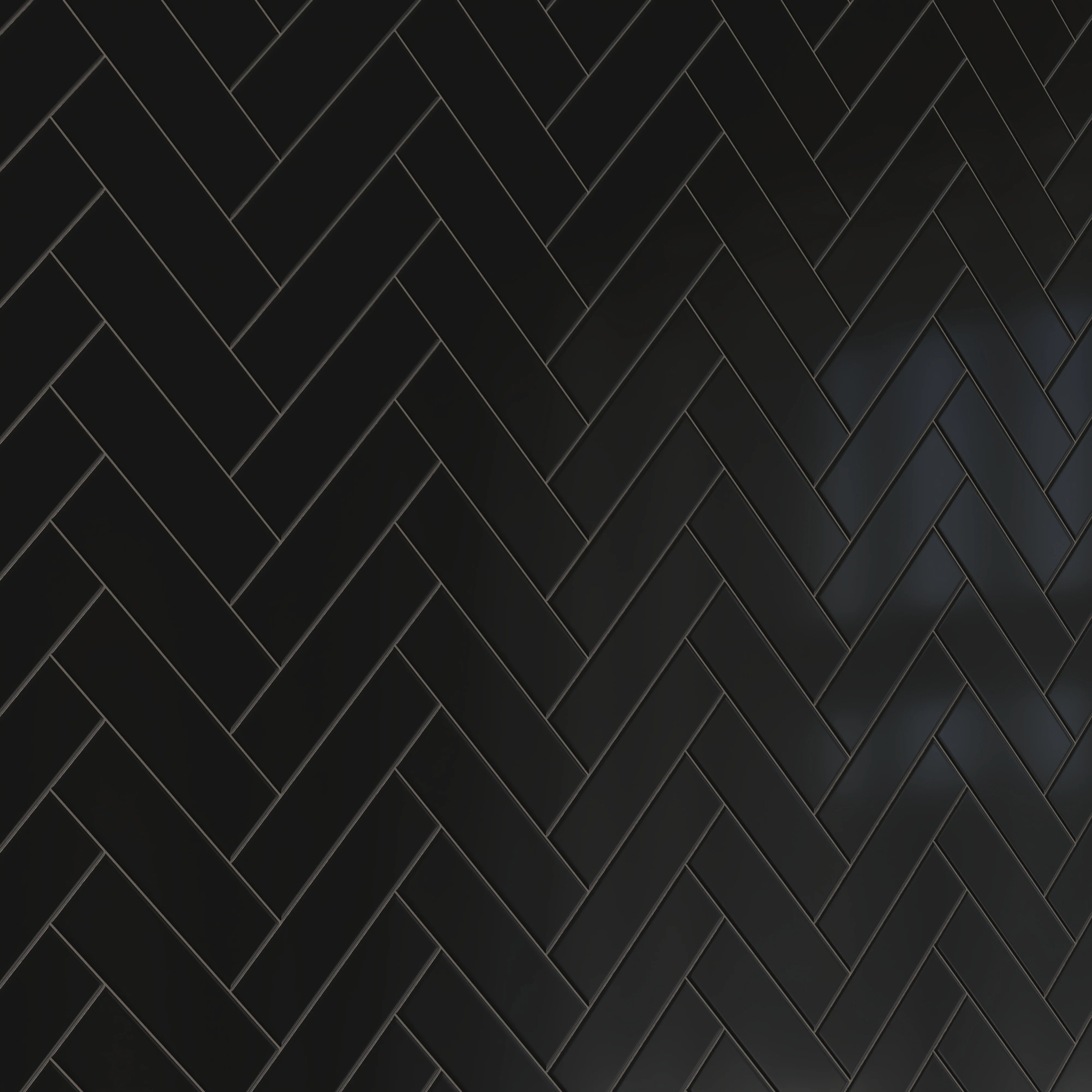Polly 3 x 10 Satin Ceramic Tile in Black - Image 10