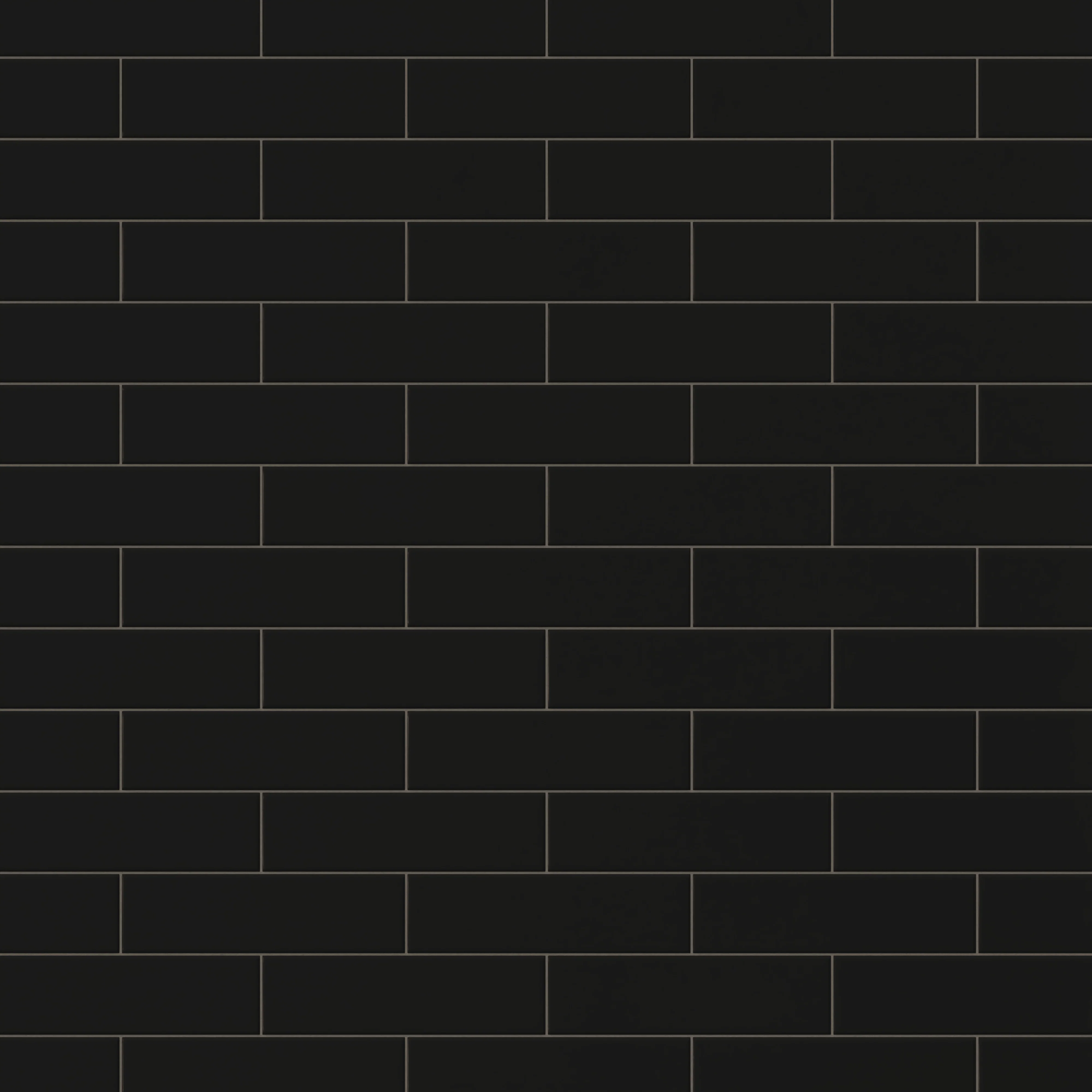 Polly 3 x 10 Satin Ceramic Tile in Black - Image 5