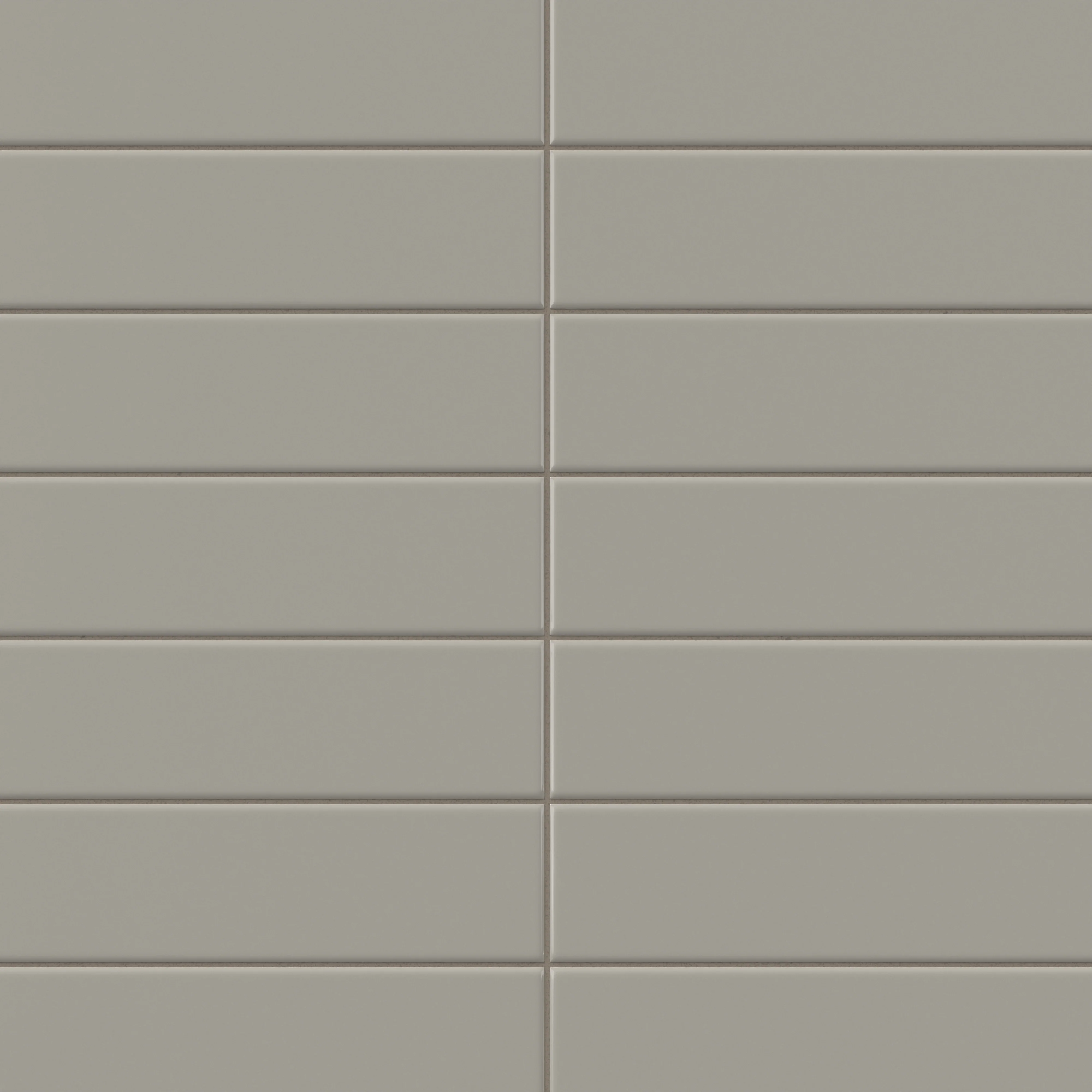 Polly 3 x 10 Satin Ceramic Tile in Grey - Image 6