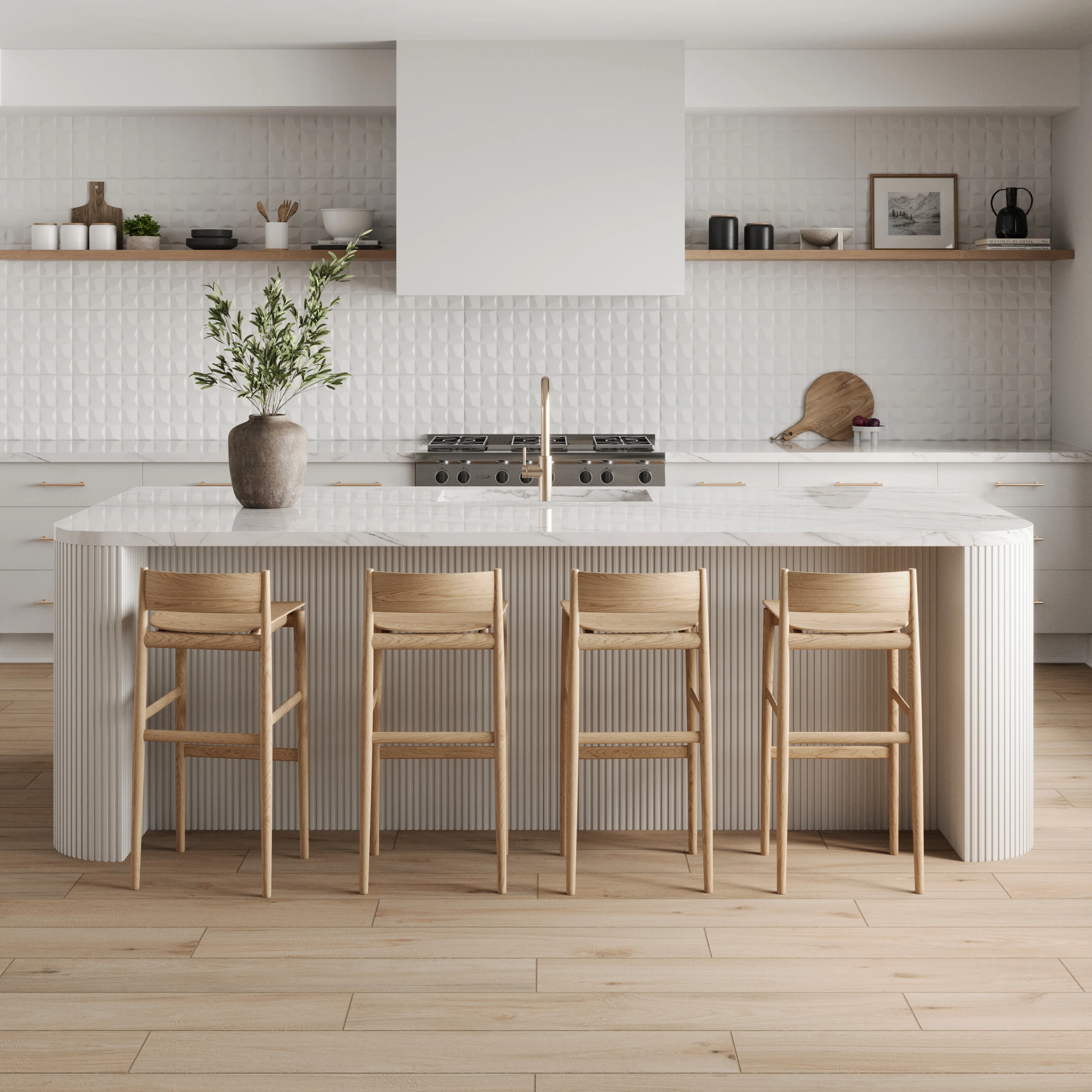 Preston 8 x 48 Matte Porcelain Tile in Birch - Image 21