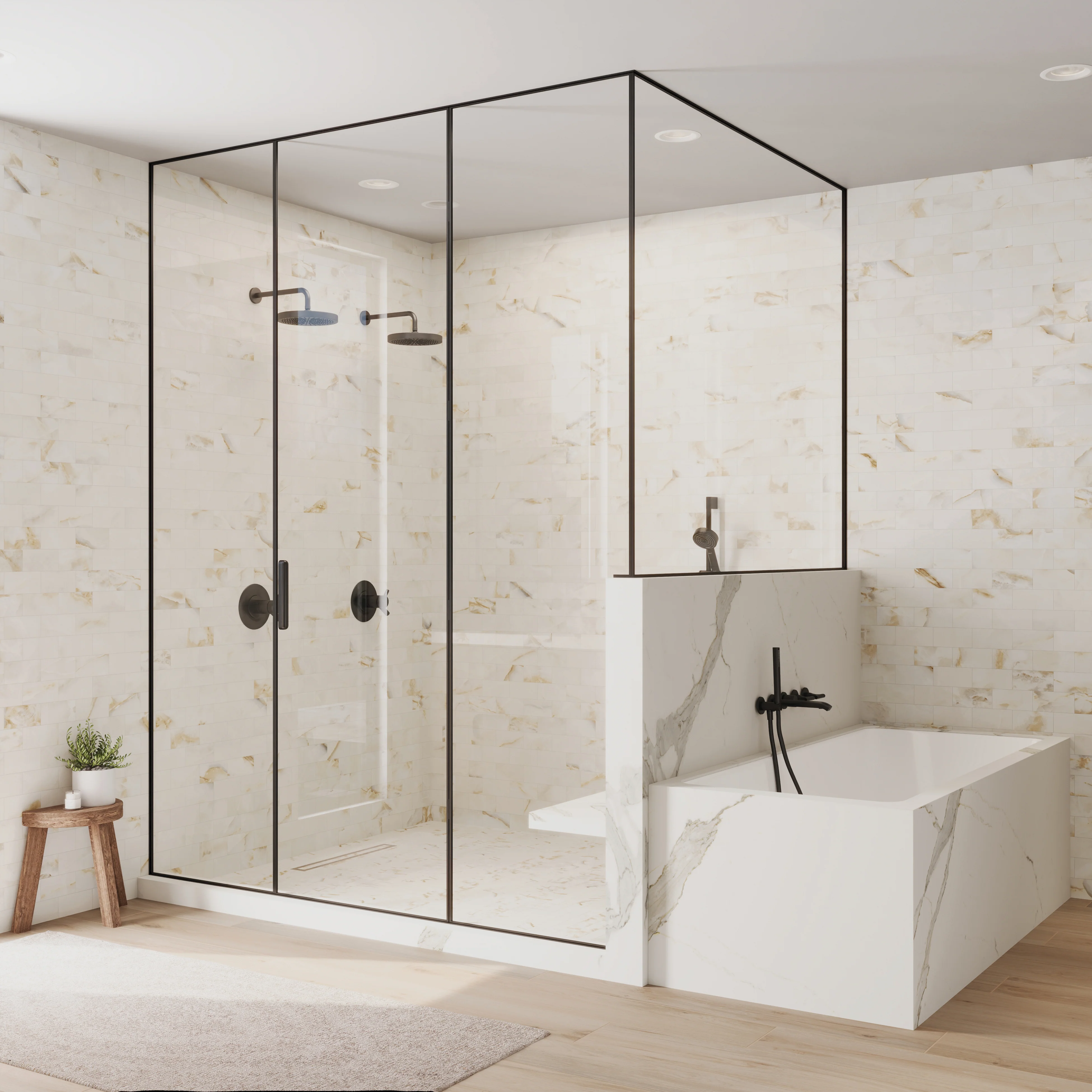 Preston 8 x 48 Matte Porcelain Tile in Birch - Image 9