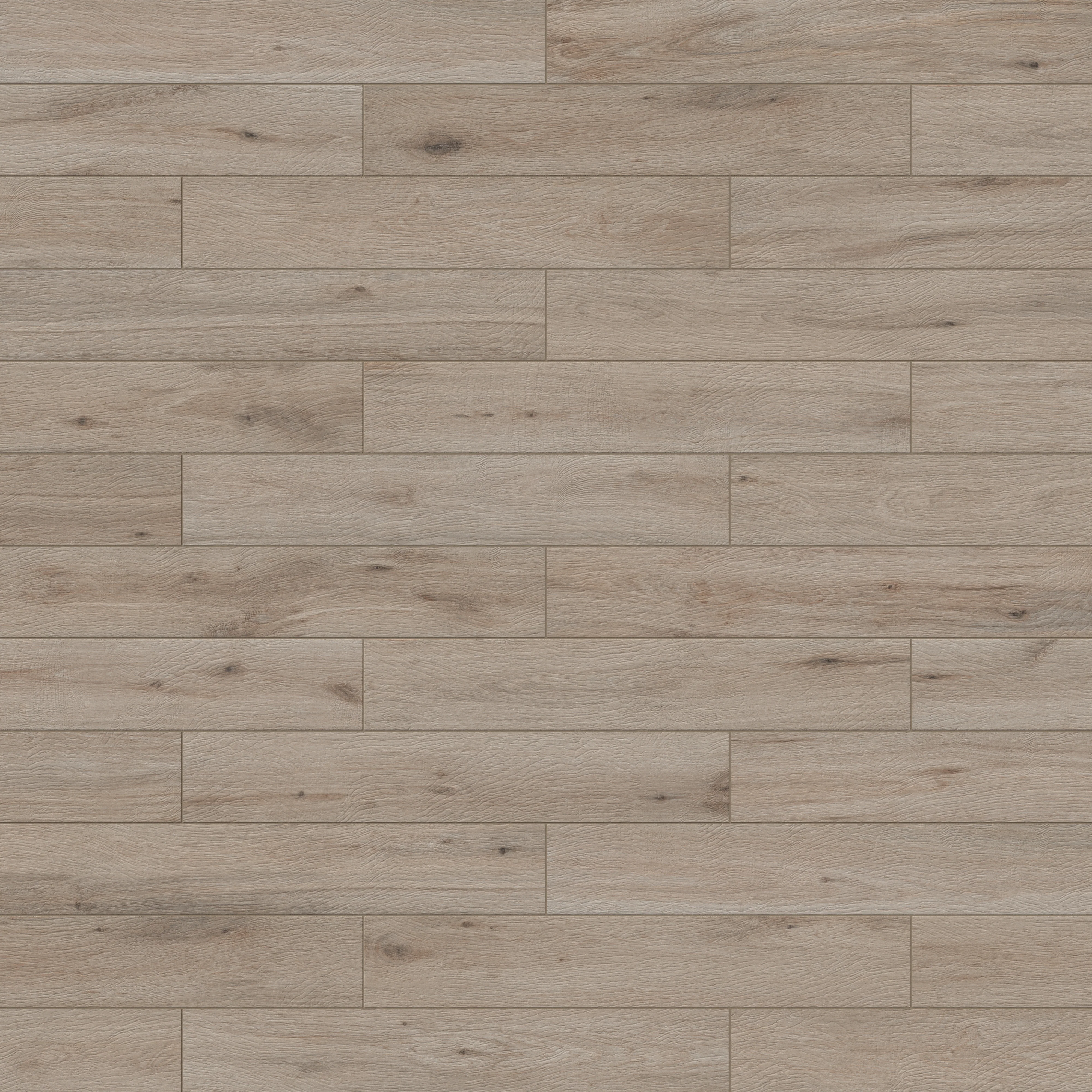 Preston 8 x 48 Matte Porcelain Tile in White Oak - Image 6