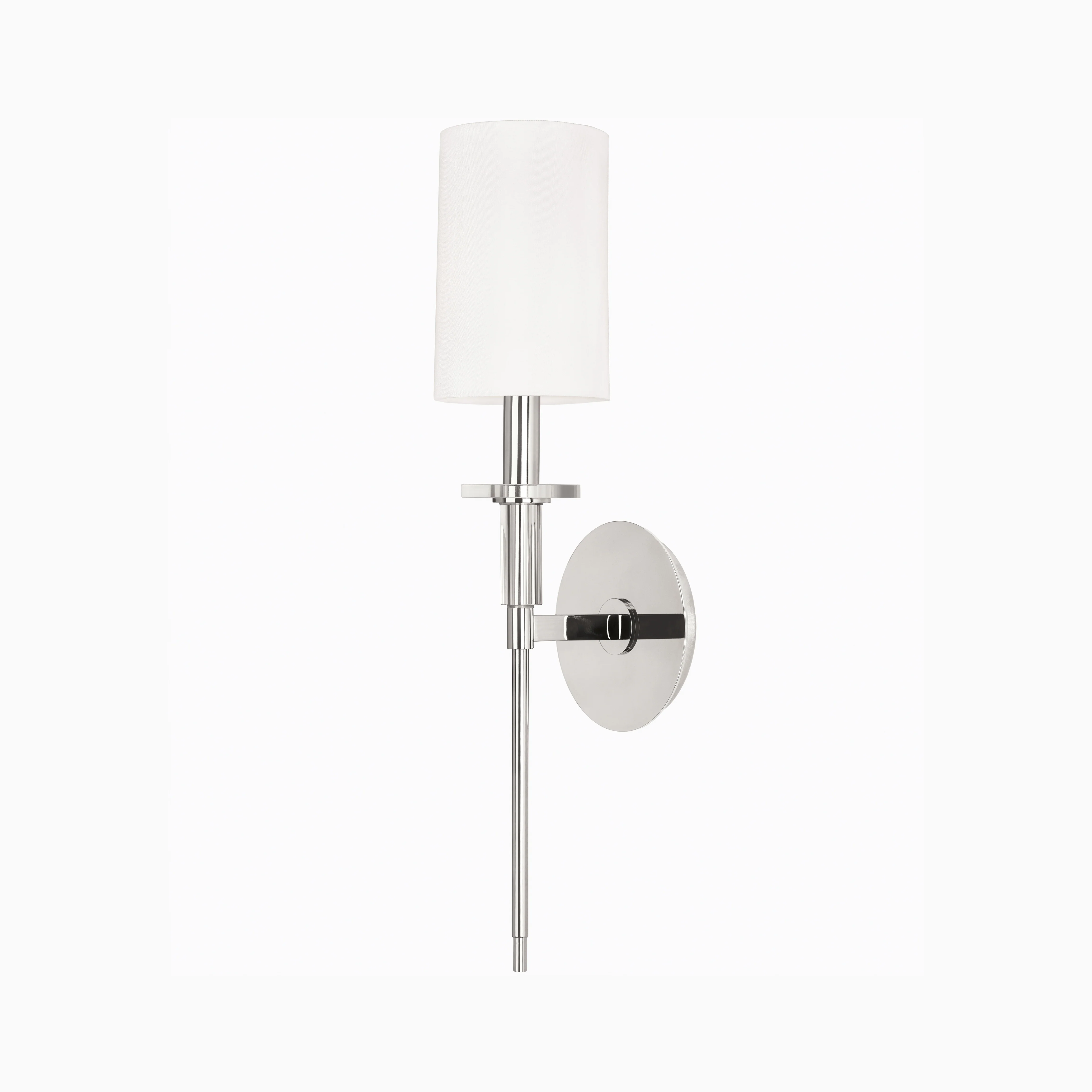 Prudence 1-Light Wall Sconce in Polished Nickel - Image 2