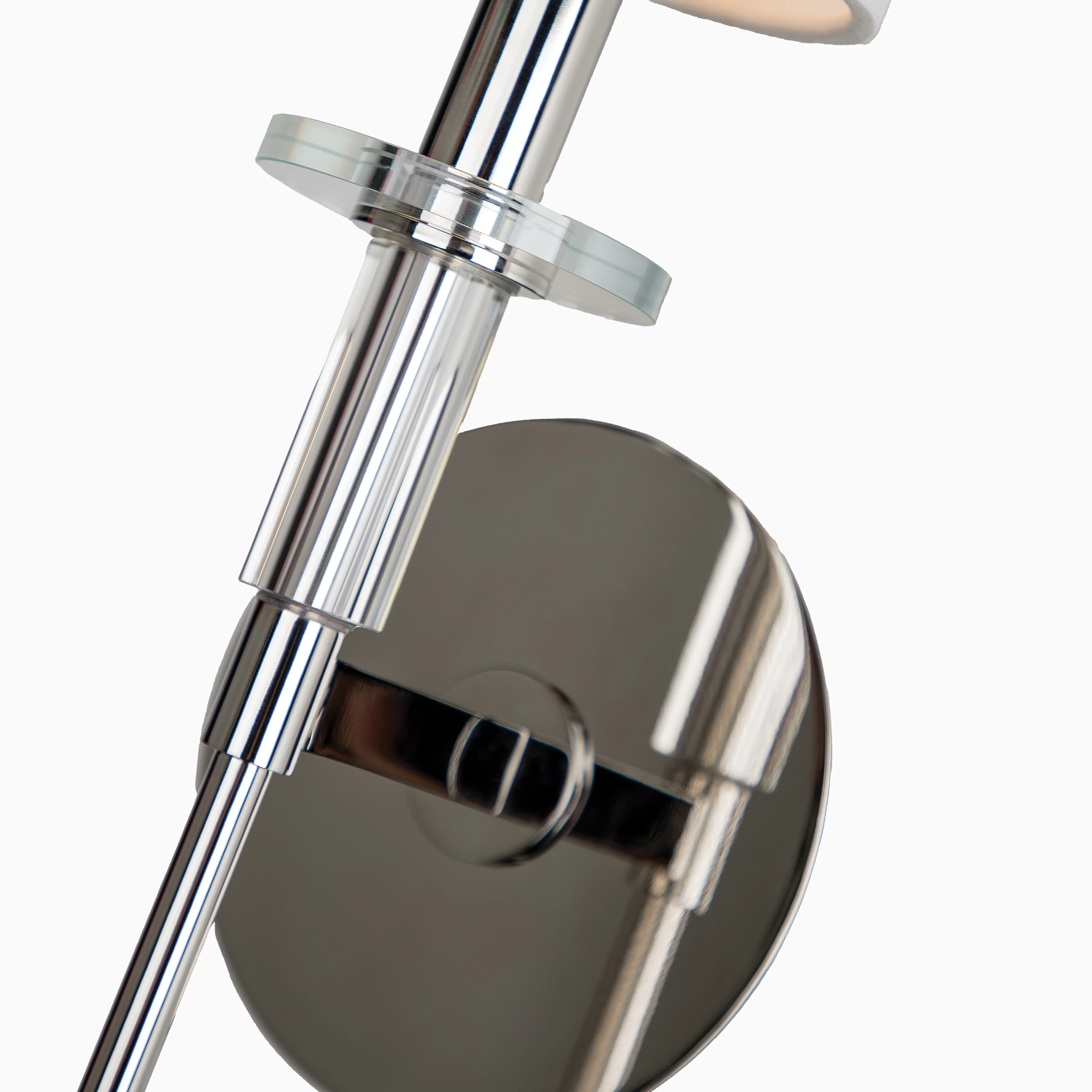 Prudence 1-Light Wall Sconce in Polished Nickel - Image 7