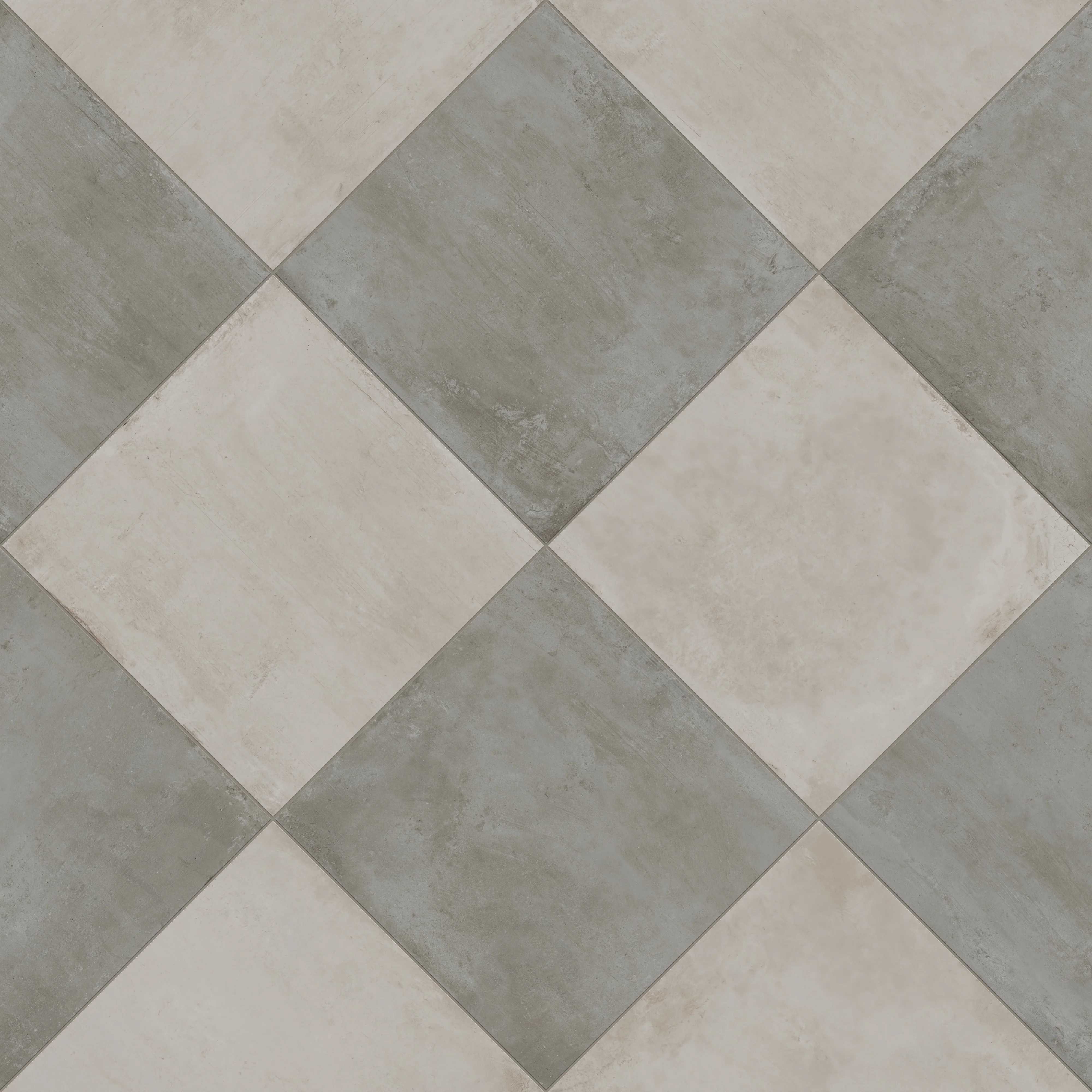 Ramsey 24 x 24 Checkerboard Grip 2cm Porcelain Paver Tile in Ash & Chalk - Image 8