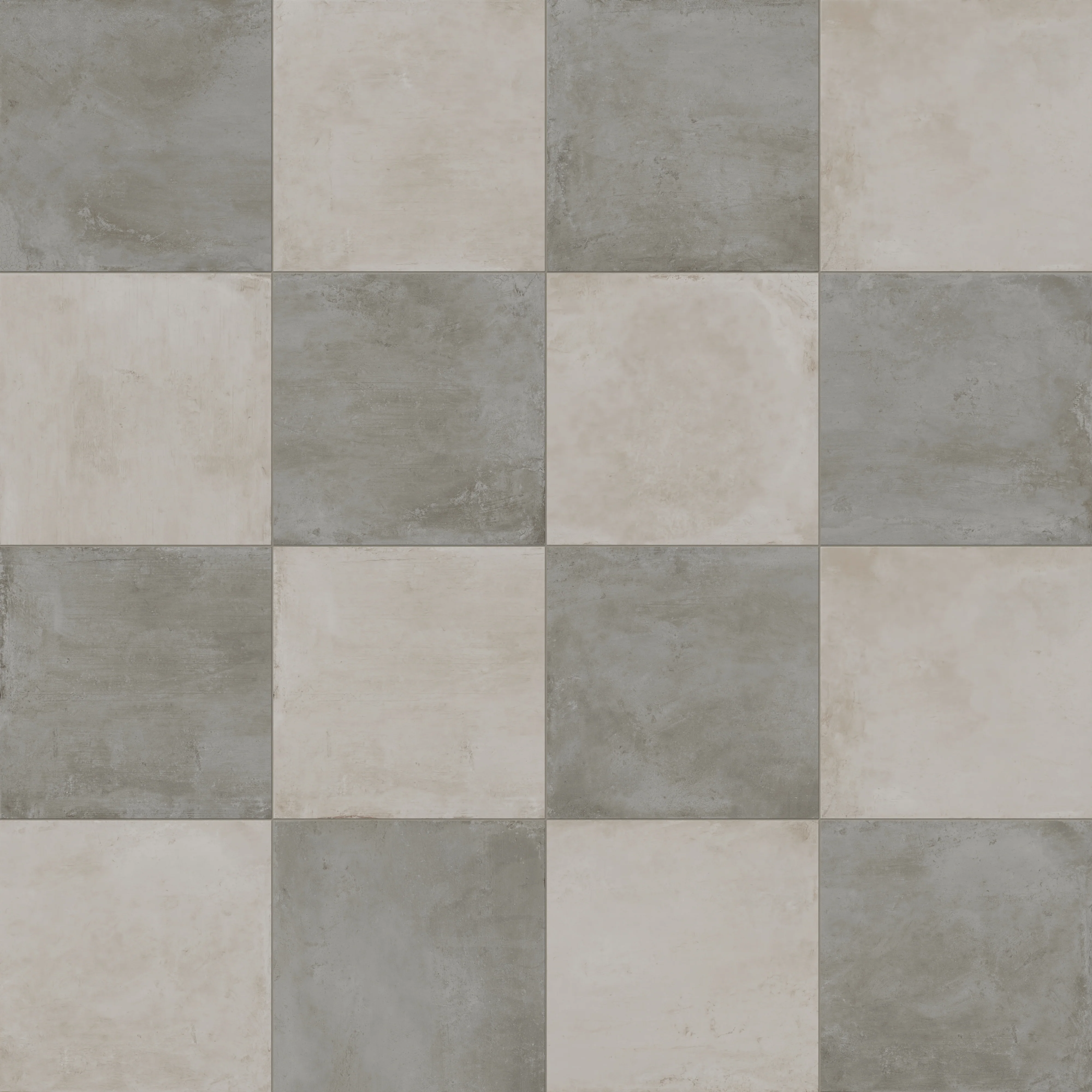 Ramsey 24 x 24 Checkerboard Grip 2cm Porcelain Paver Tile in Ash & Chalk - Image 9
