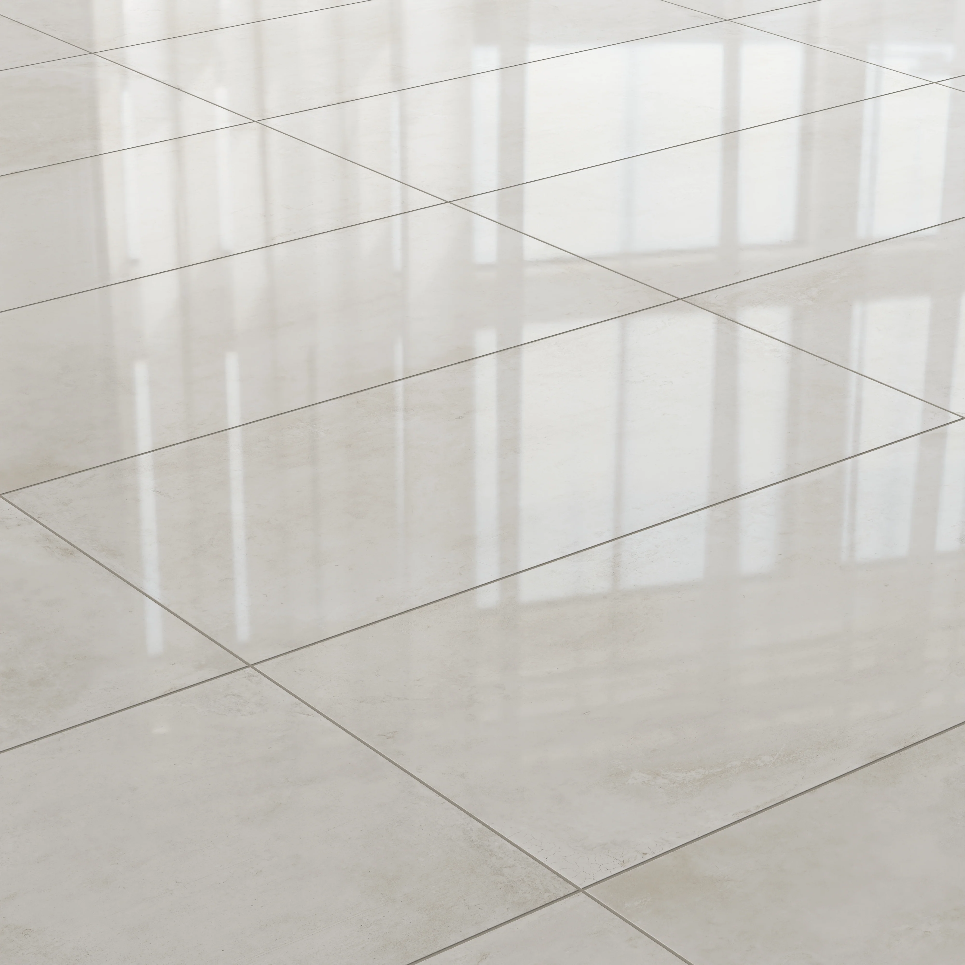 Ramsey 24 x 48 Polished Porcelain Tile in Chalk - Image 4
