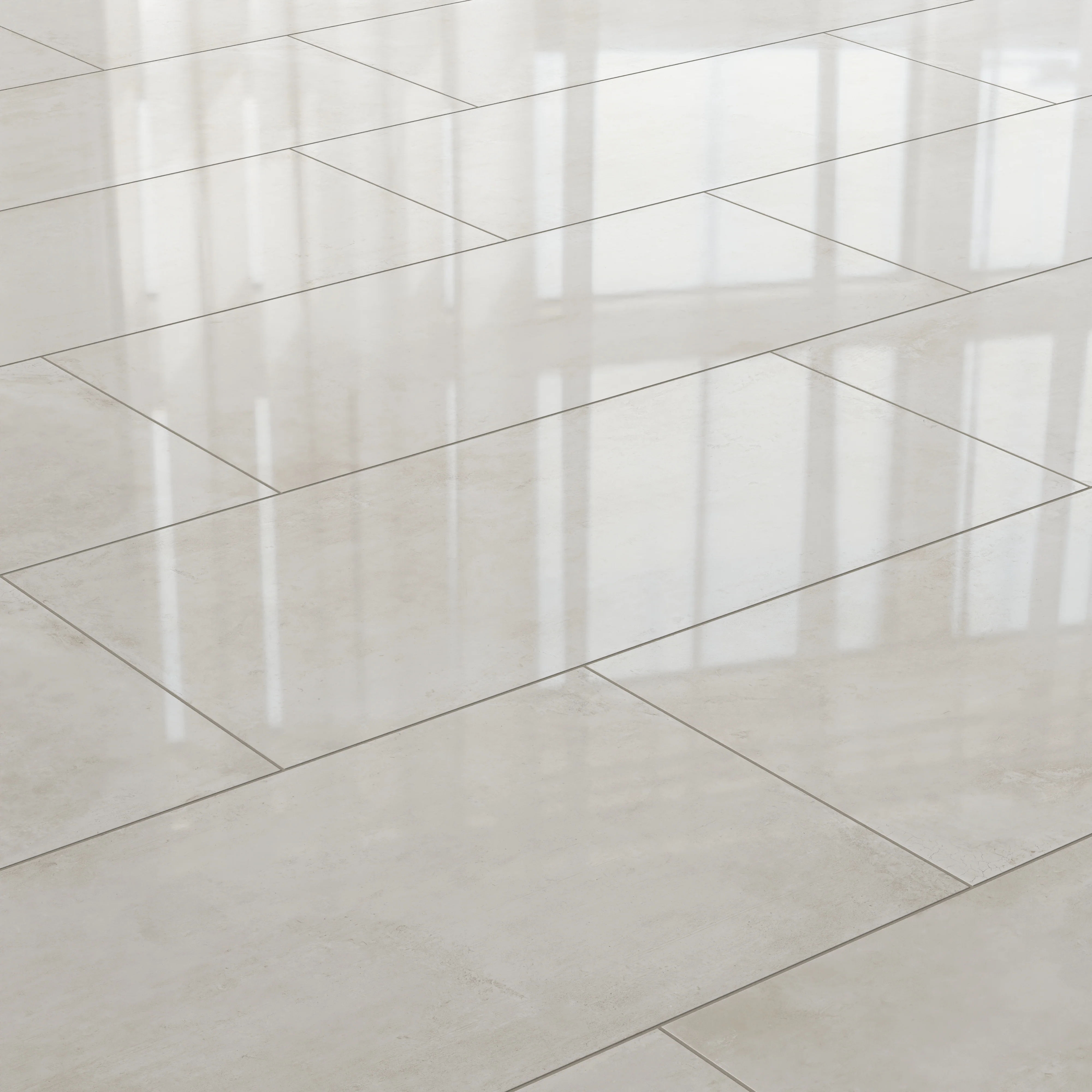 Ramsey 24 x 48 Polished Porcelain Tile in Chalk - Image 6