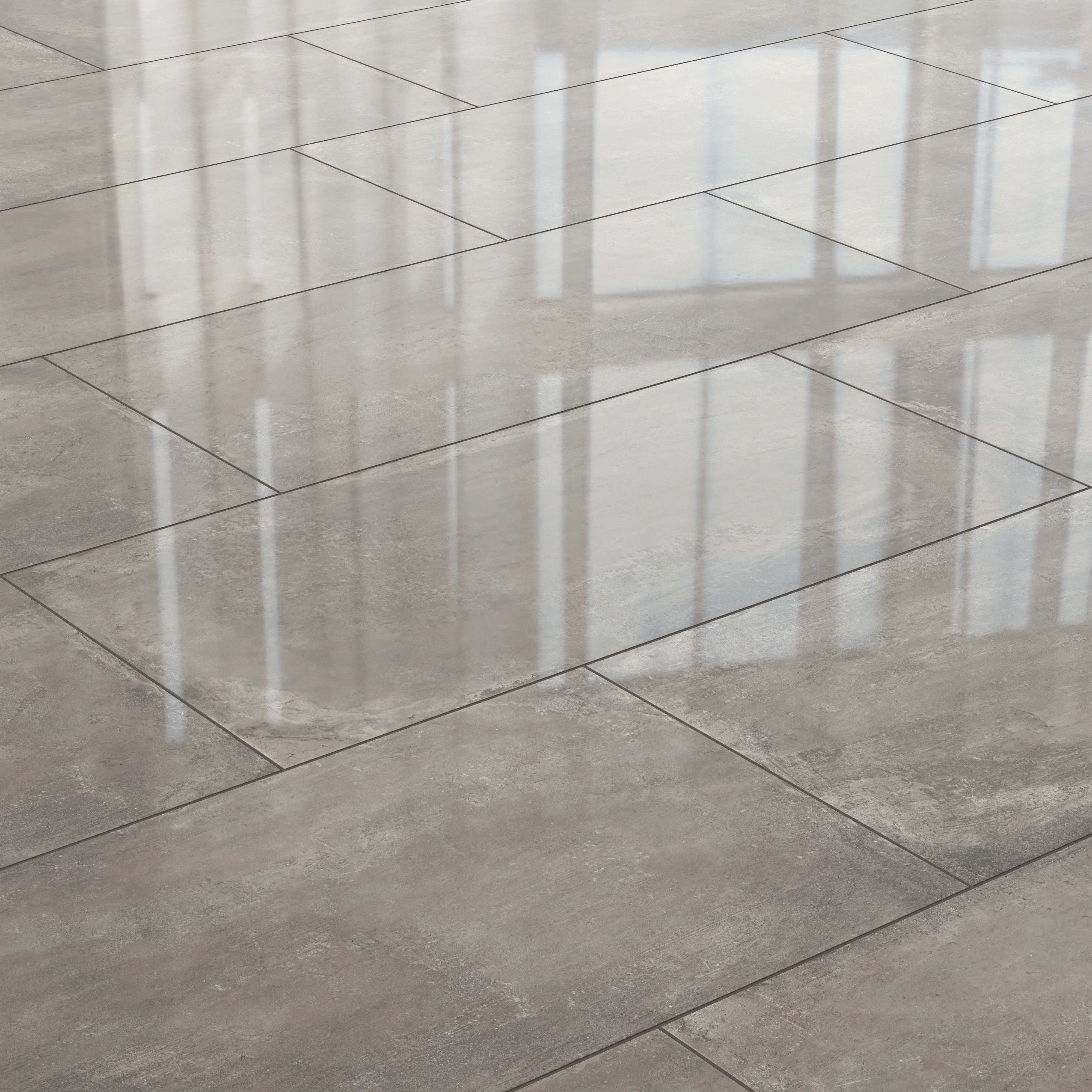 Ramsey 24 x 48 Polished Porcelain Tile in Plumb - Image 6