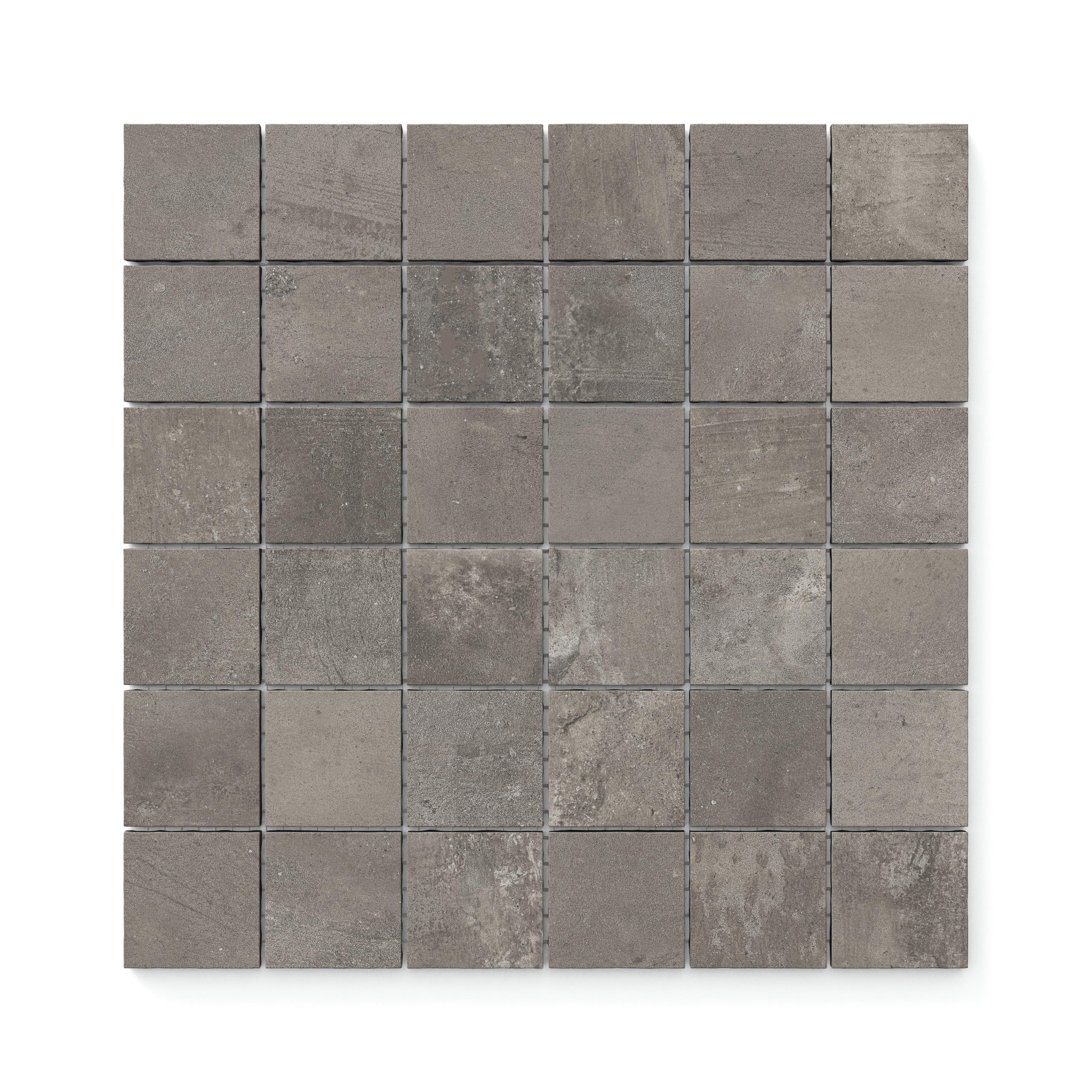 Ramsey 2 x 2 Matte Porcelain Mosaic Tile in Plumb