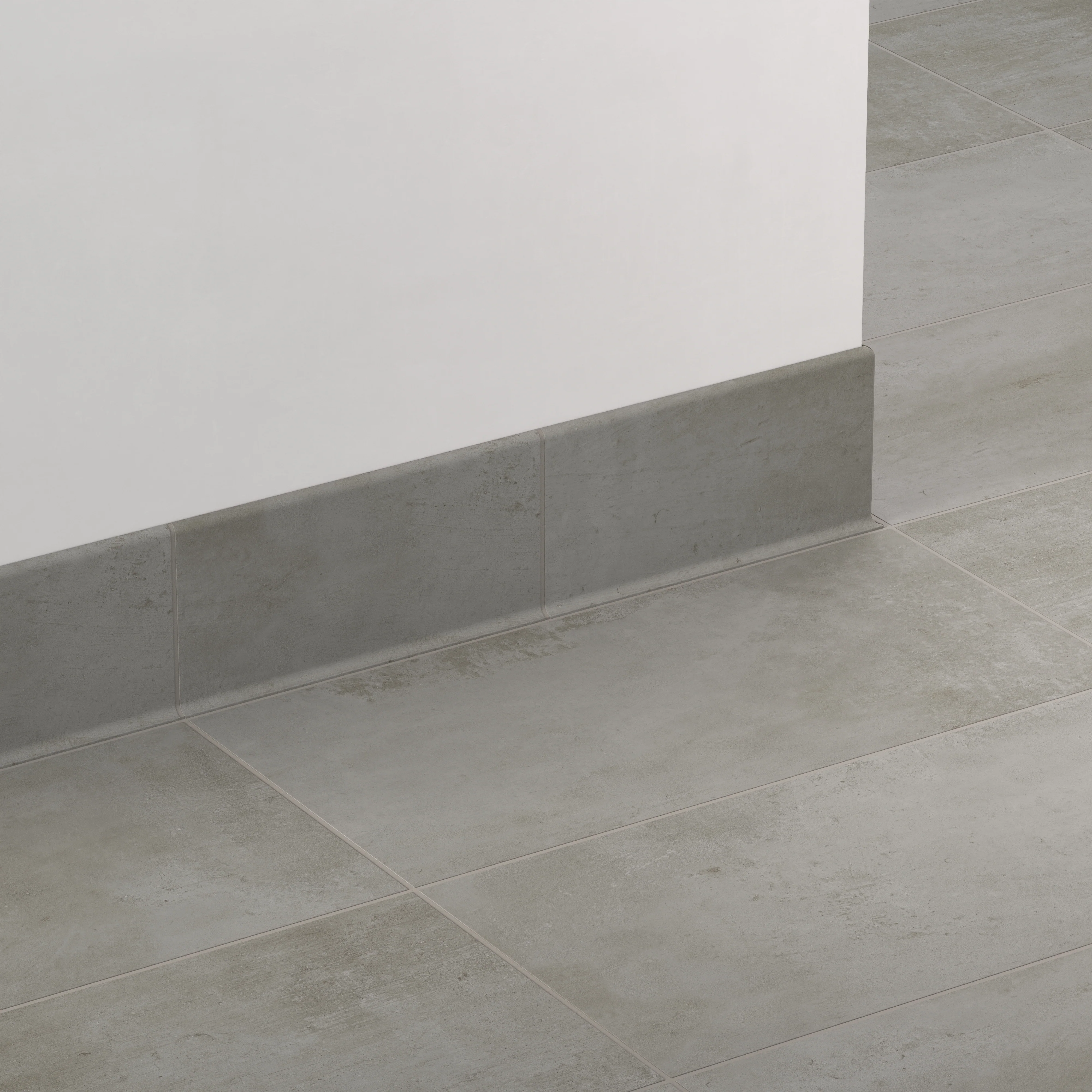 Ramsey 6 x 12 Matte Porcelain Cove Base Tile in Ash - Image 3