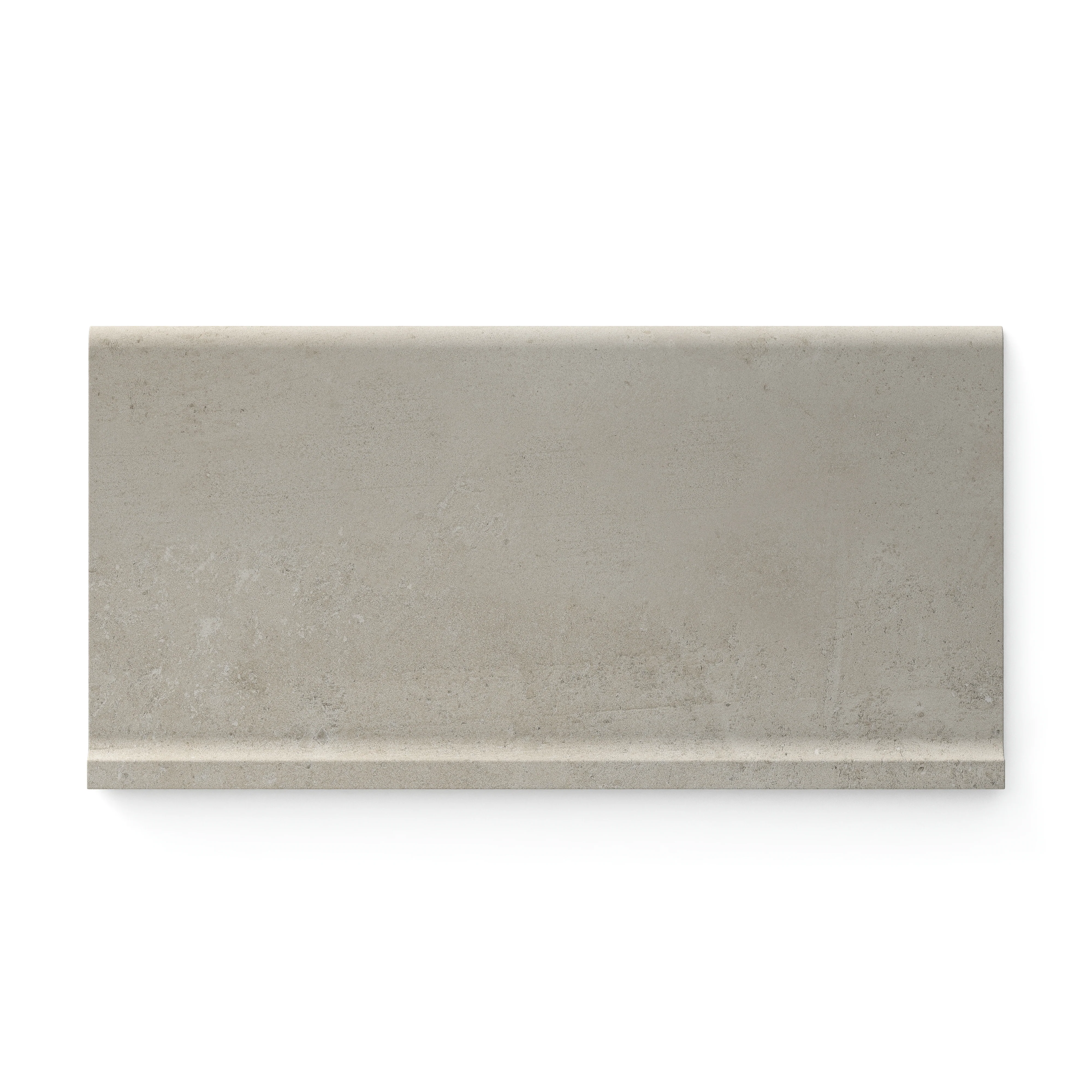 Ramsey 6 x 12 Matte Porcelain Cove Base Tile in Putty