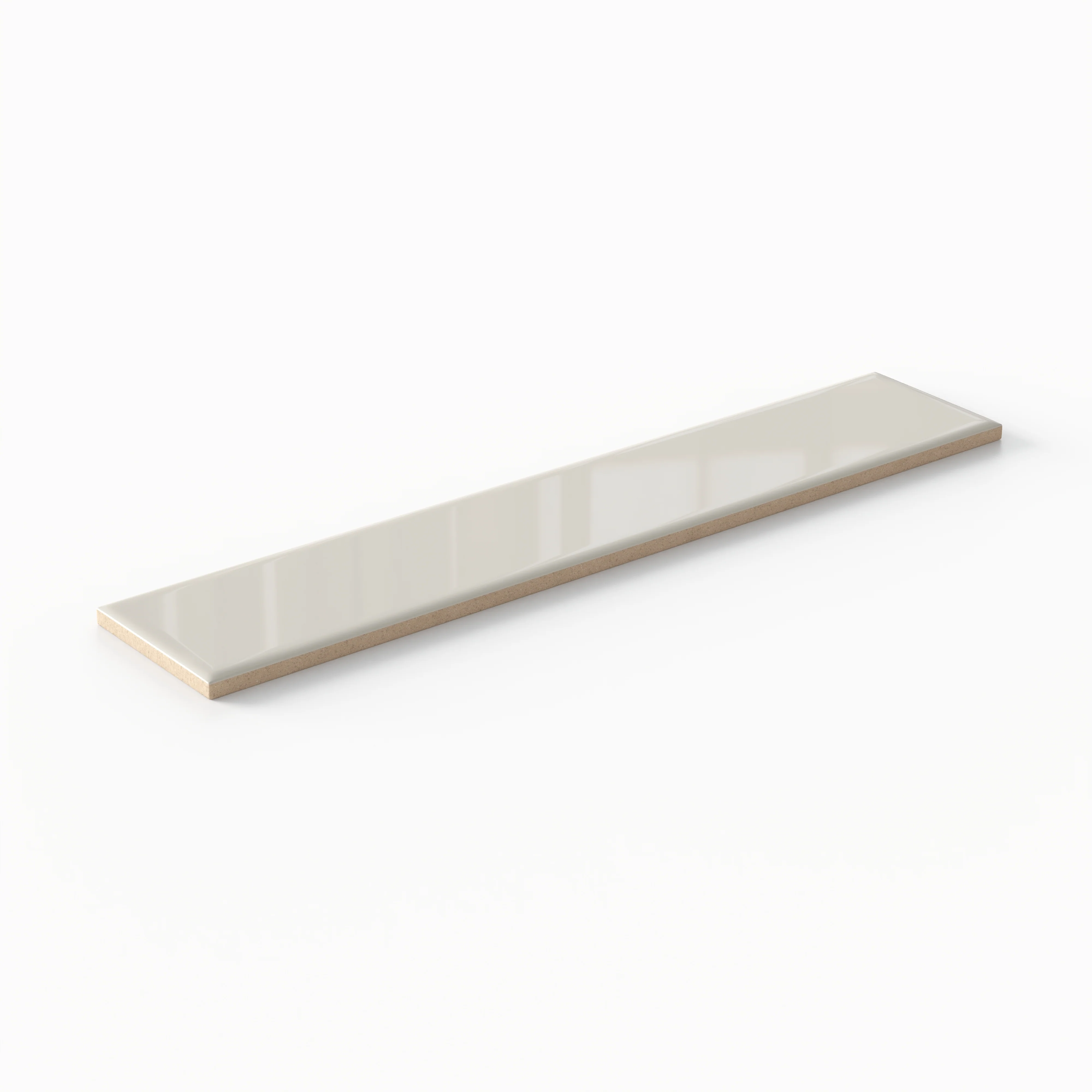 Reagan 2 x 10 Glossy Ceramic Tile in Gris - Image 3