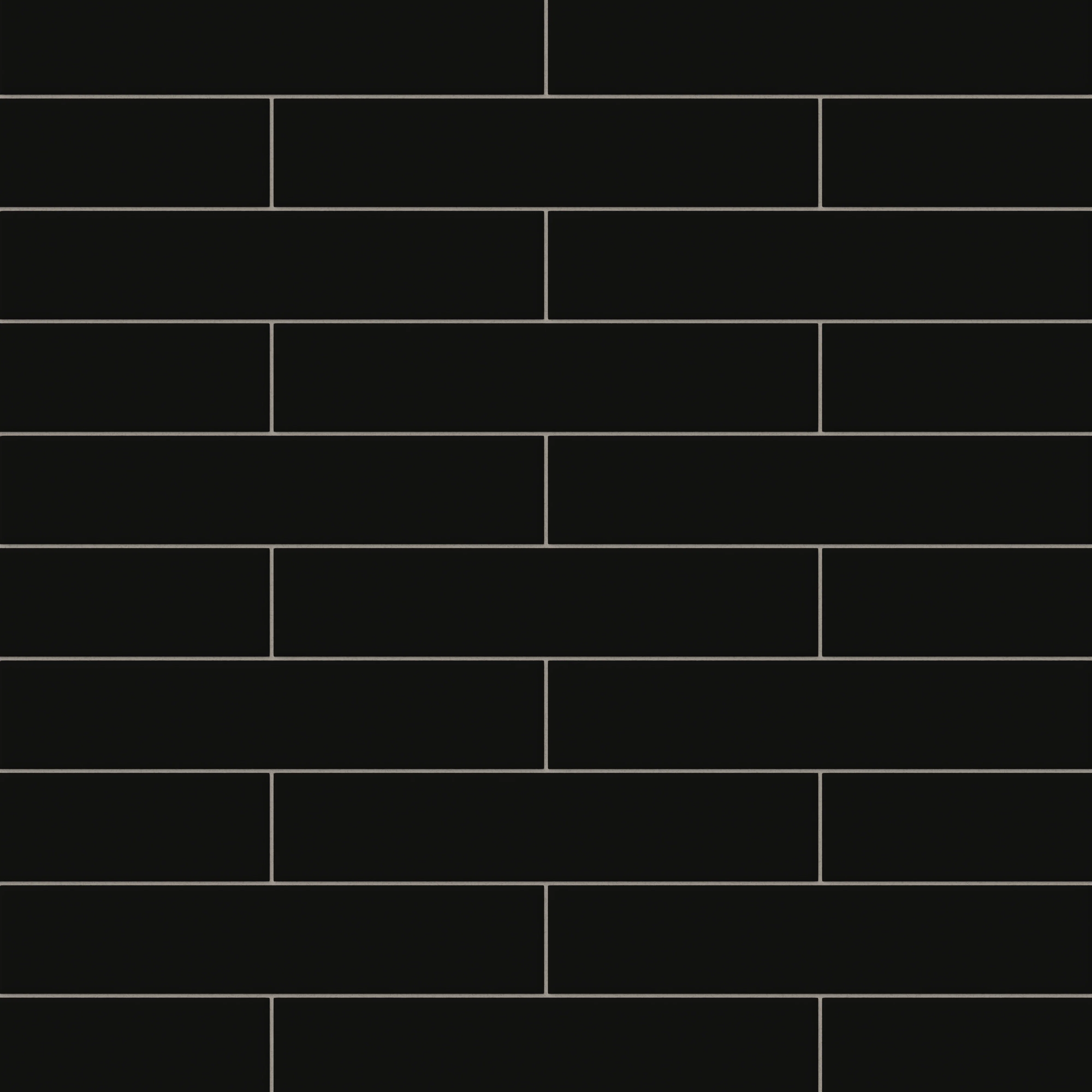 Reagan 2 x 10 Glossy Ceramic Tile in Midnight - Image 6