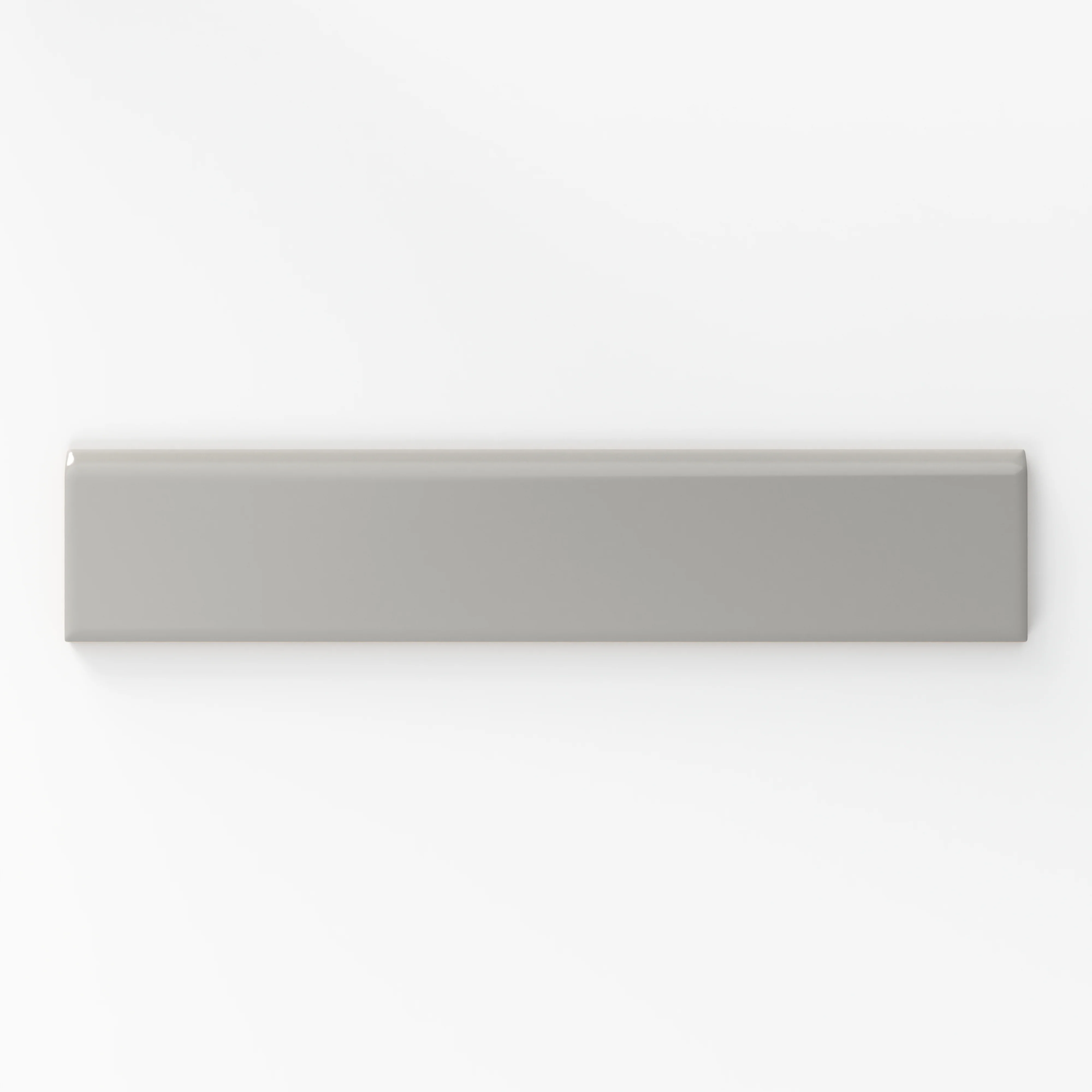 Reagan 2 x 10 Matte Ceramic Bullnose Tile in Acero
