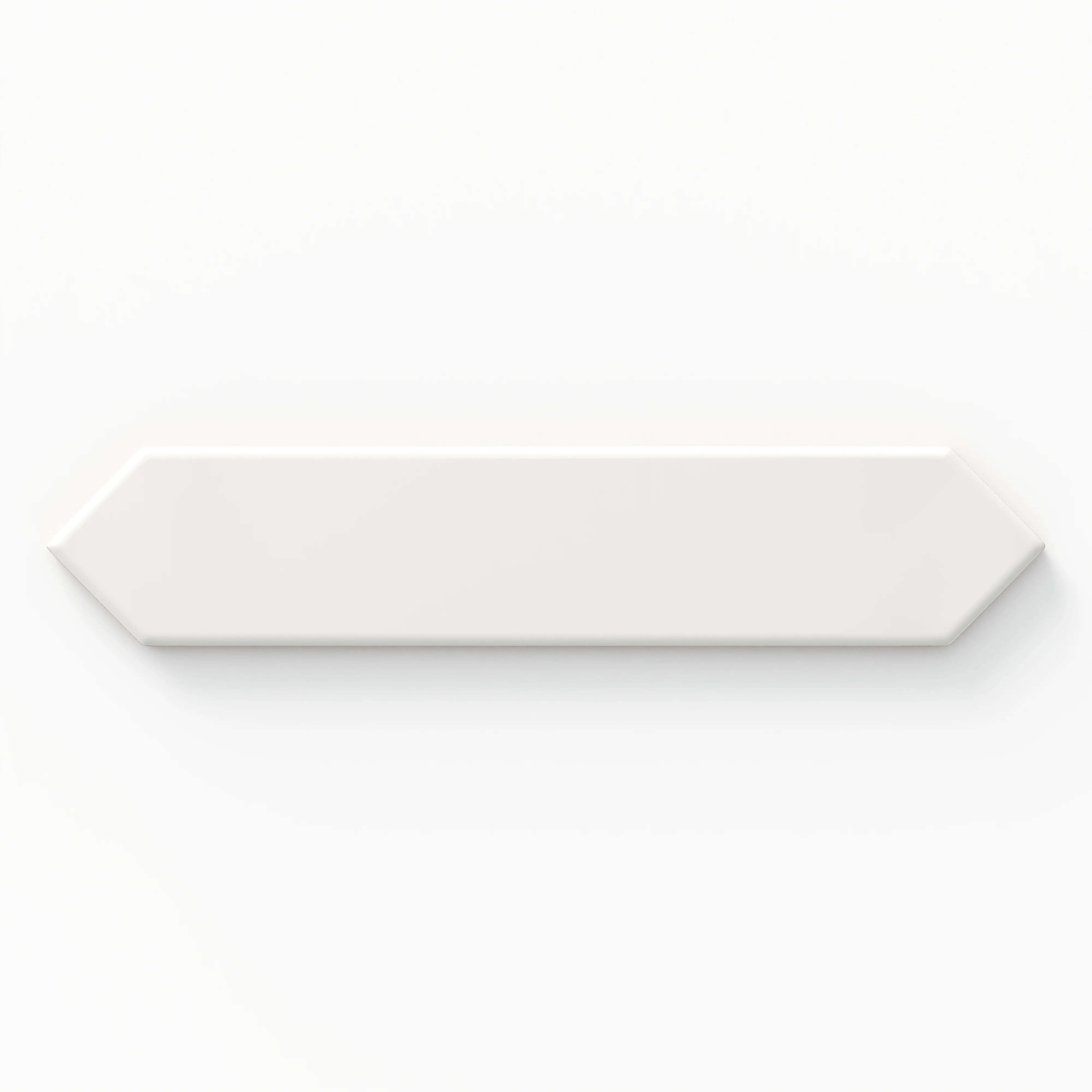 Reagan 2 x 10 Matte Picket in Blanco Sample