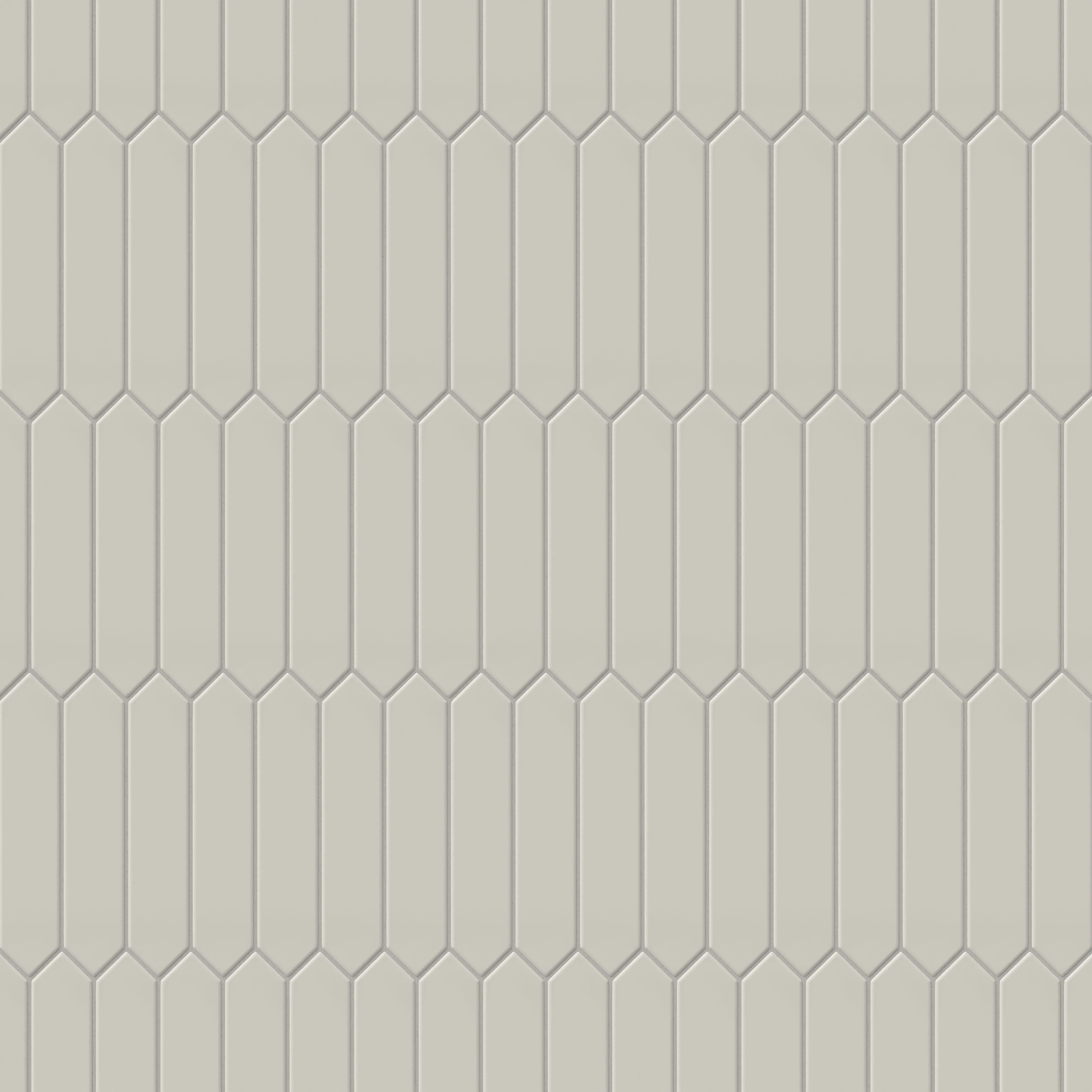 Reagan 2 x 10 Matte Ceramic Picket Tile in Gris - Image 5
