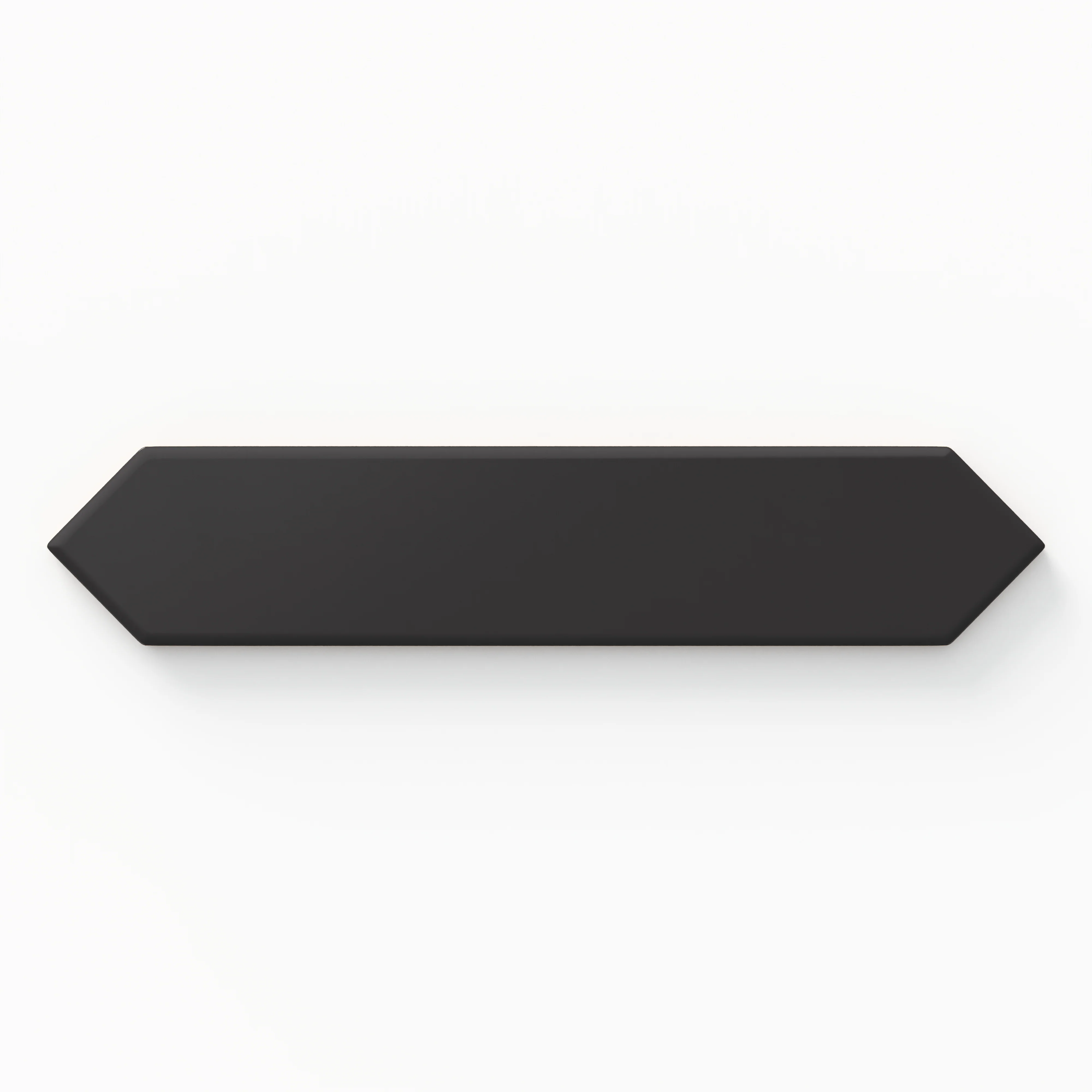 Reagan 2 x 10 Matte Ceramic Picket Tile in Midnight - Image 2