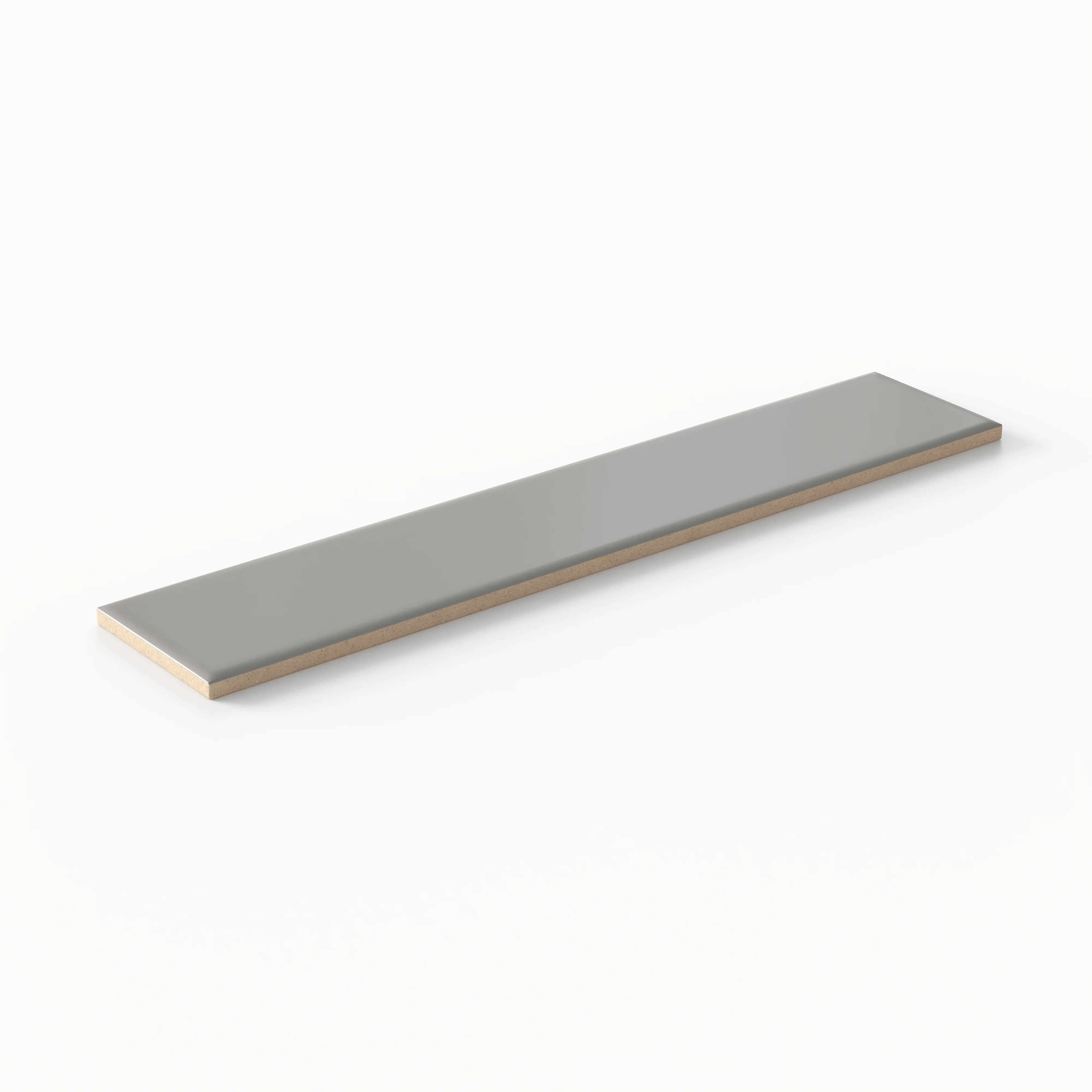 Reagan 2 x 10 Matte Ceramic Tile in Acero - Image 3