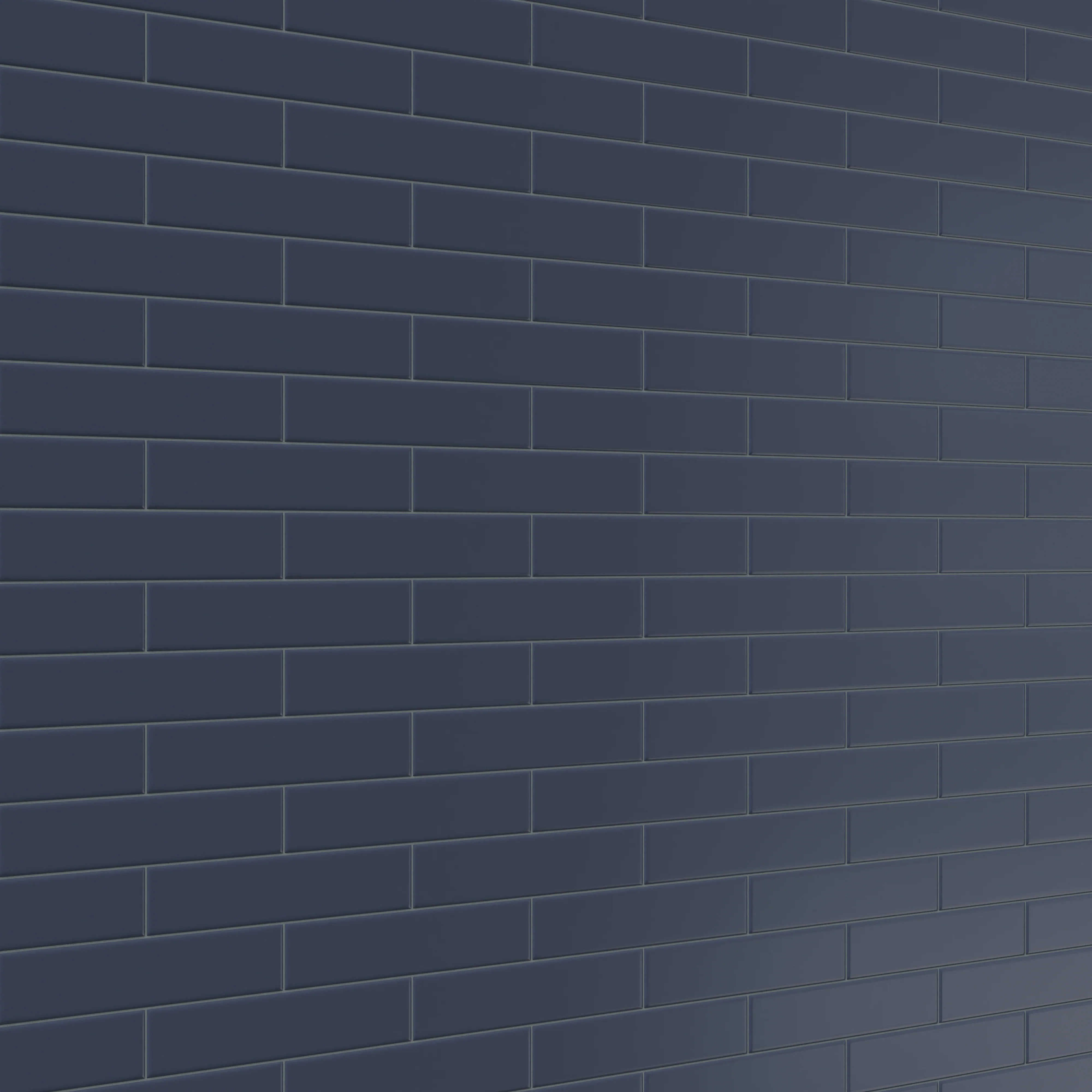Reagan 2 x 10 Matte Ceramic Tile in Navy - Image 7