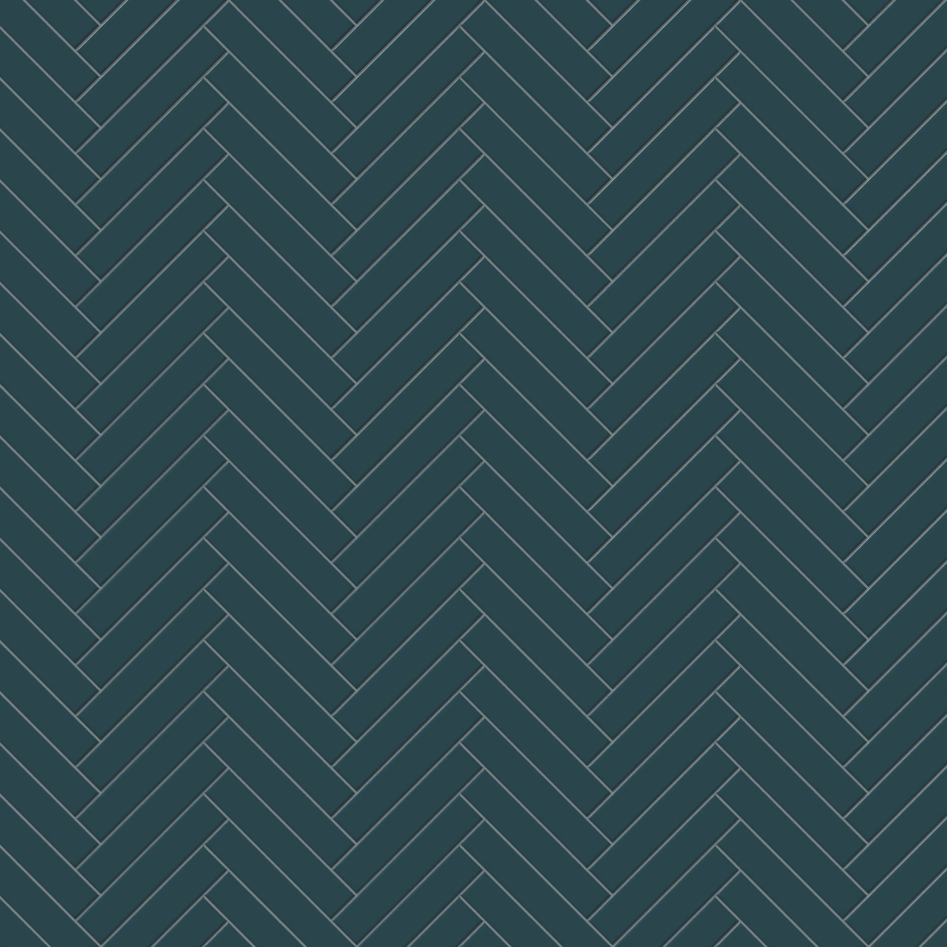 Reagan 2 x 10 Matte Ceramic Tile in Teal - Image 10