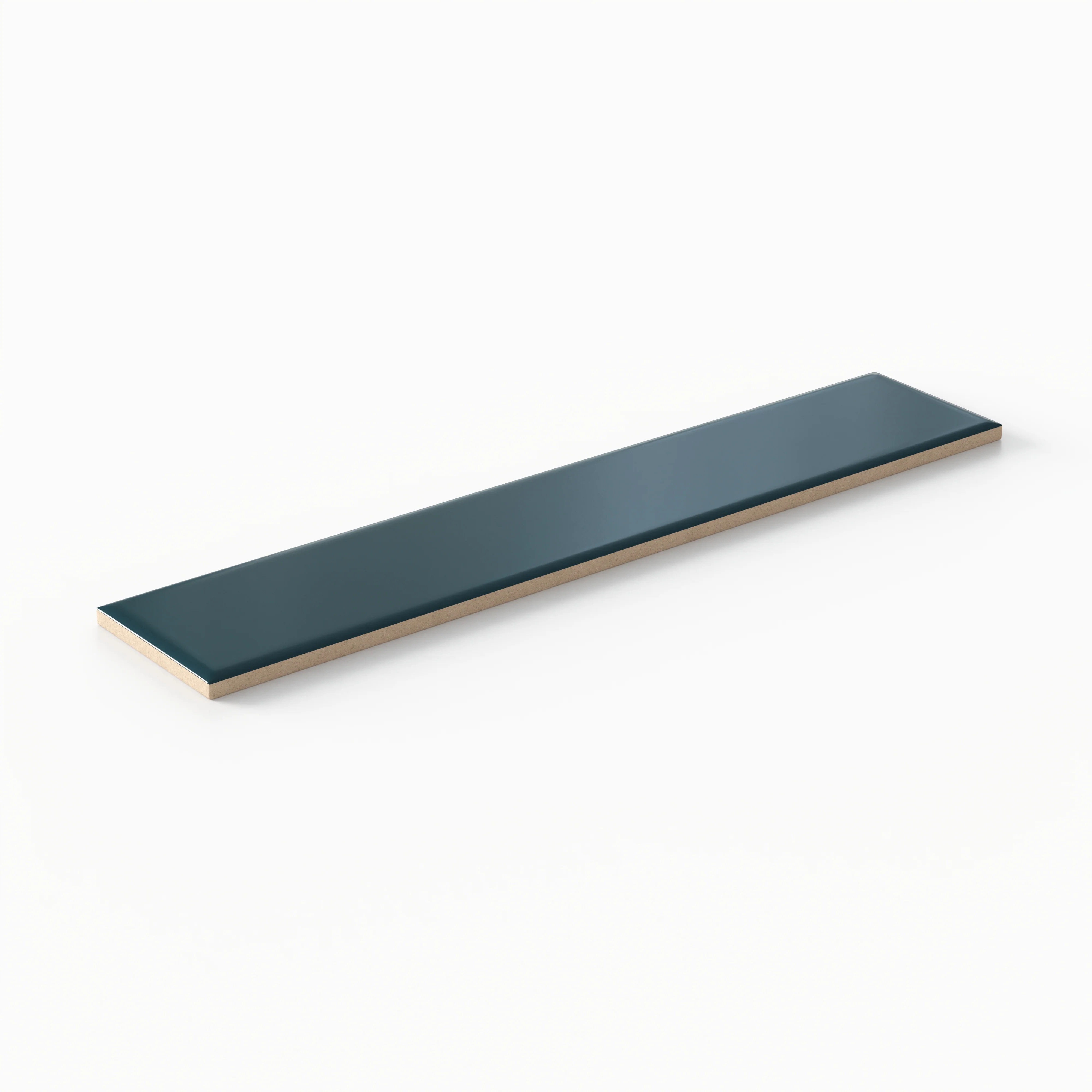 Reagan 2 x 10 Matte Ceramic Tile in Teal - Image 4
