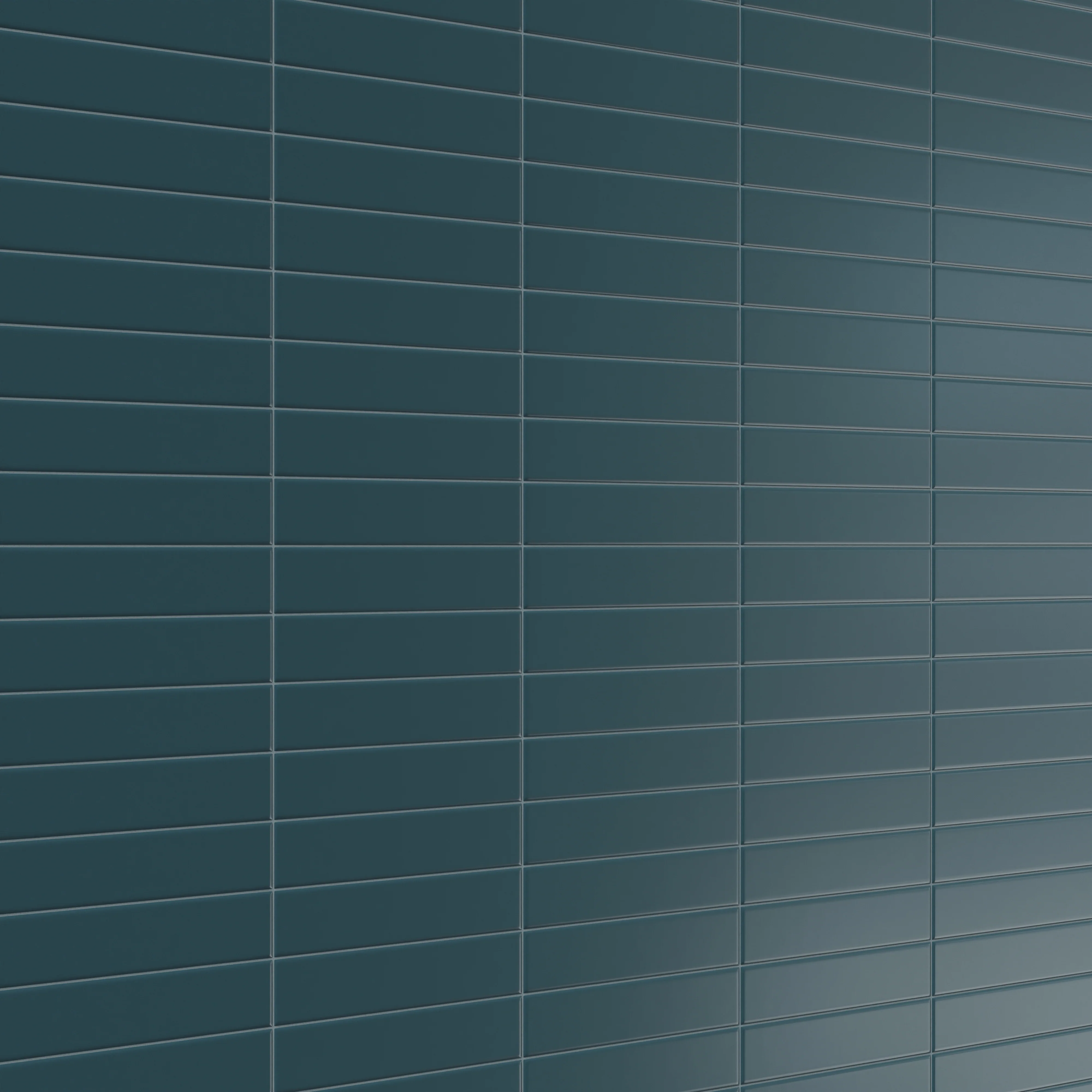 Reagan 2 x 10 Matte Ceramic Tile in Teal - Image 5