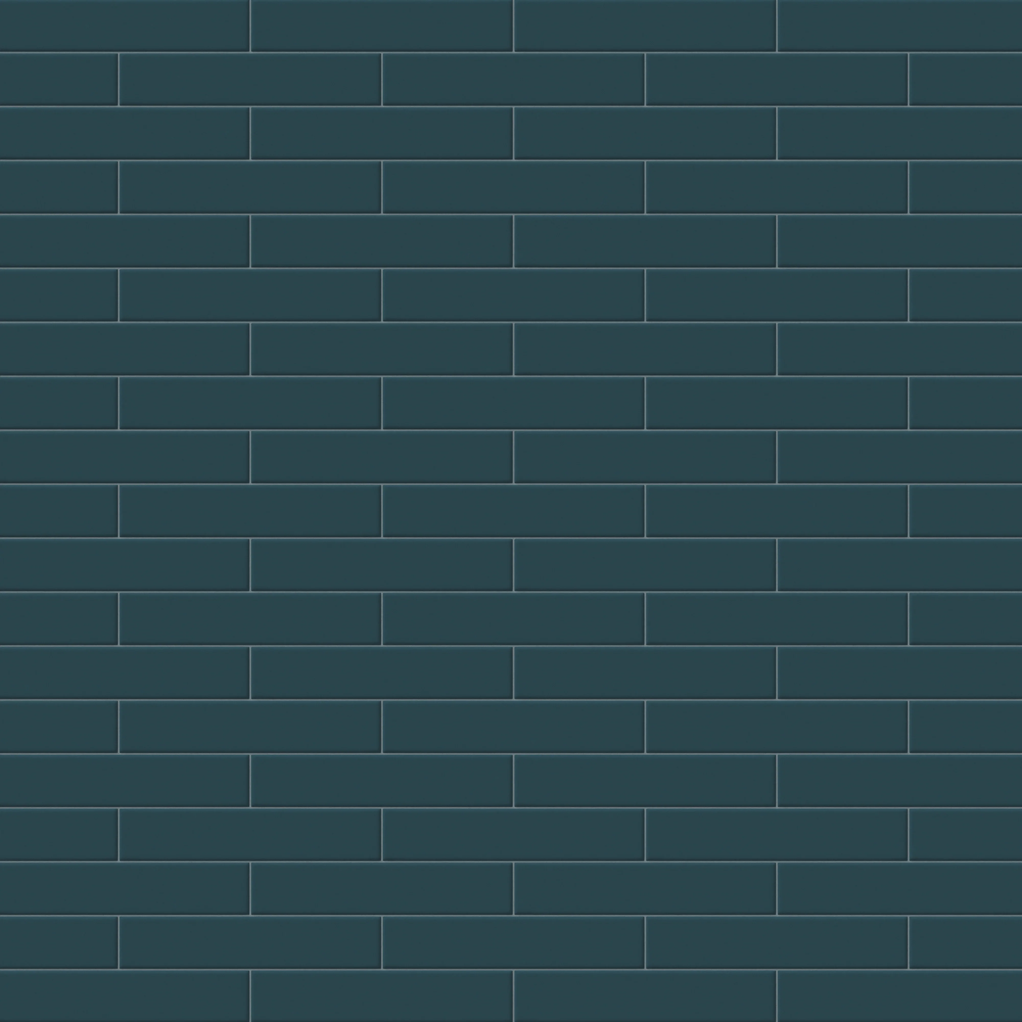 Reagan 2 x 10 Matte Ceramic Tile in Teal - Image 9