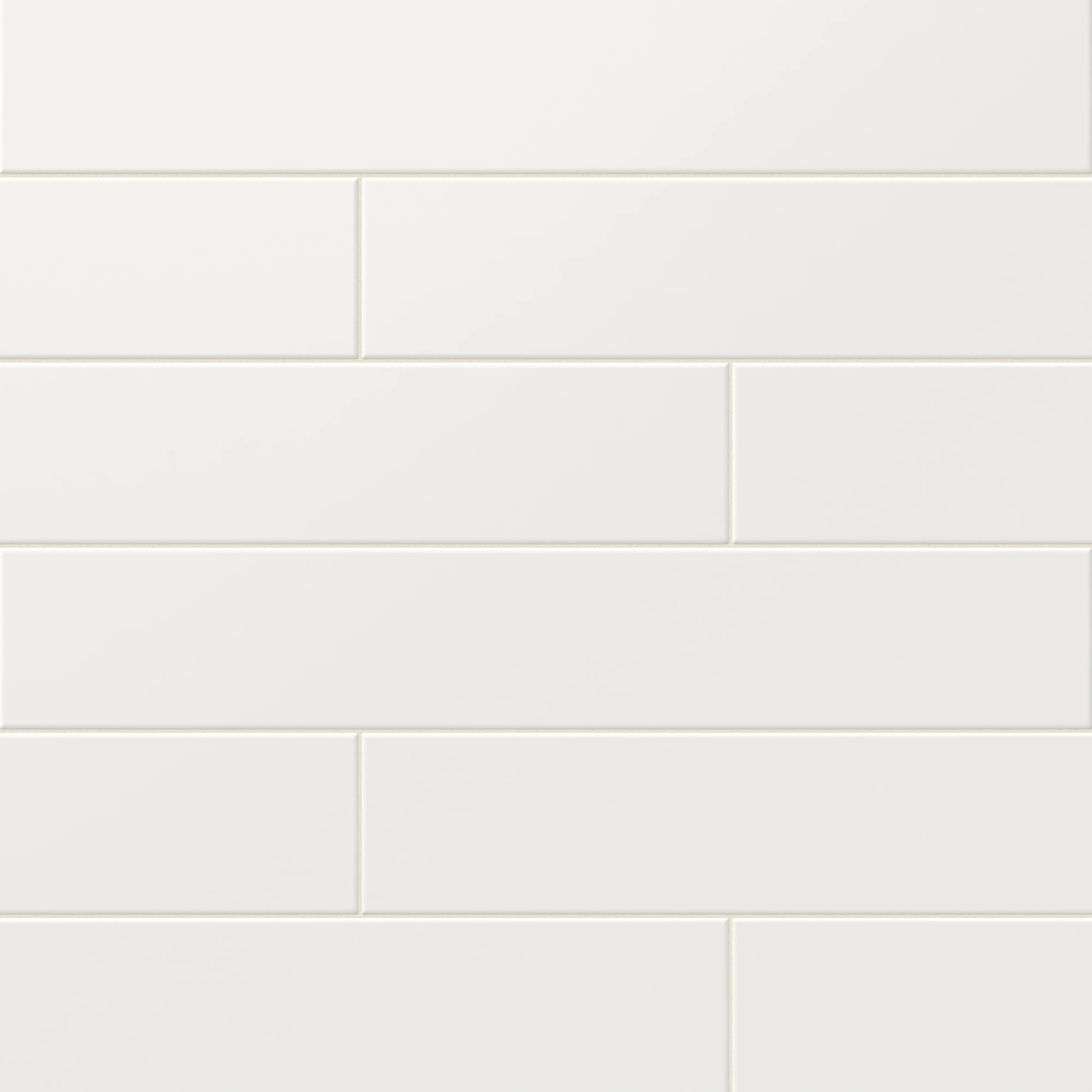 Reagan 4 x 24 Matte Porcelain Tile in Blanco