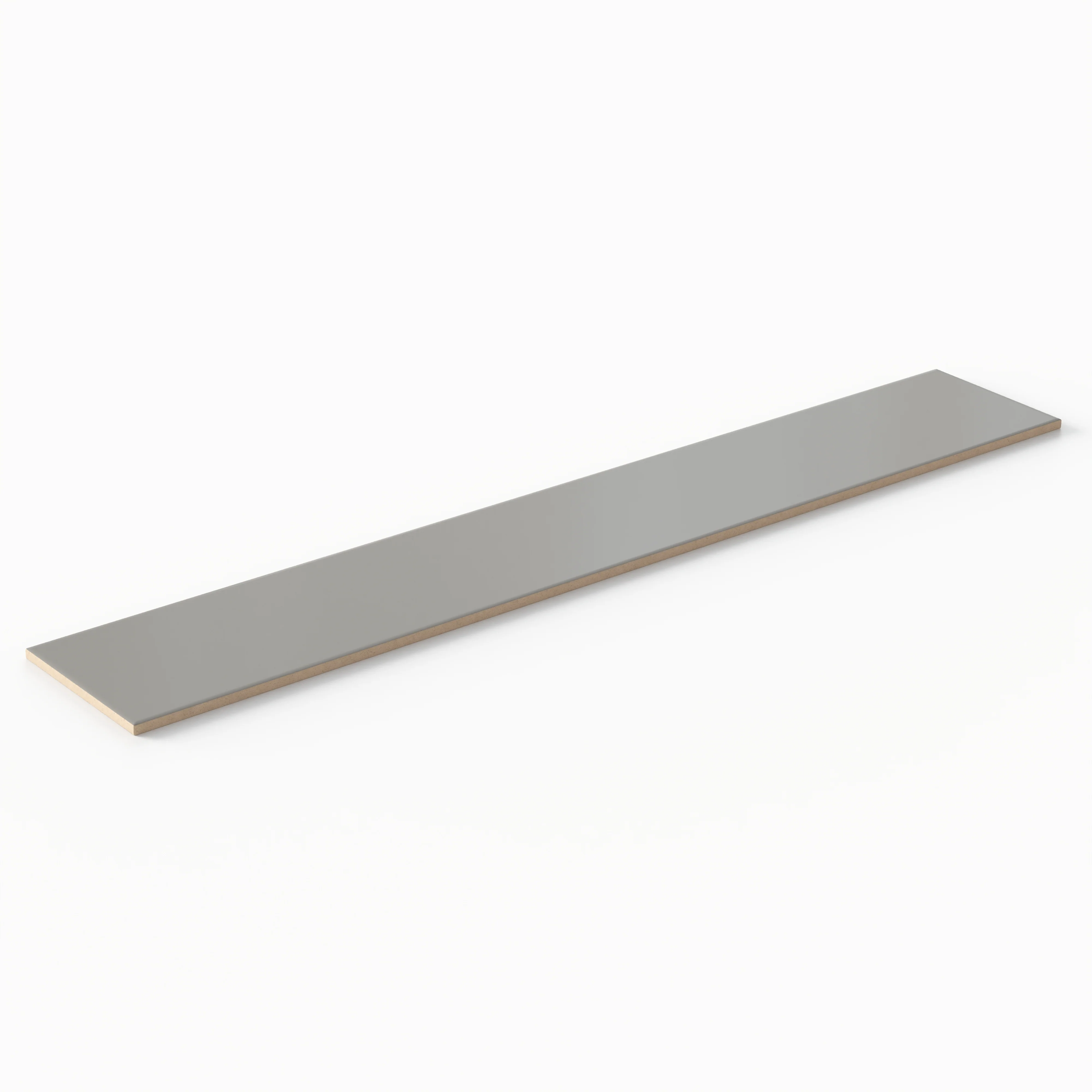 Reagan 4 x 24 Matte Porcelain Tile in Acero - Image 3