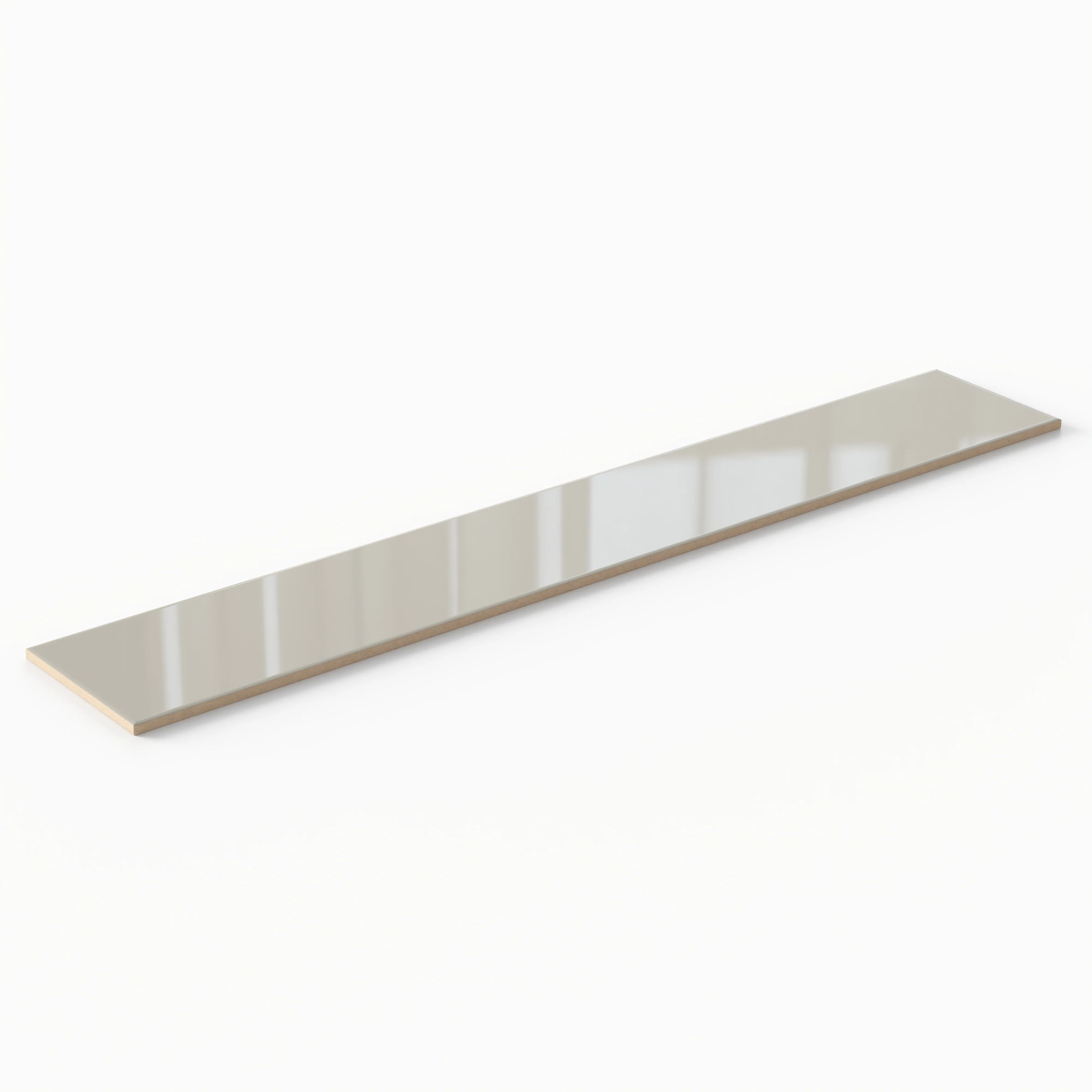 Reagan 4 x 24 Matte Porcelain Tile in Gris - Image 4