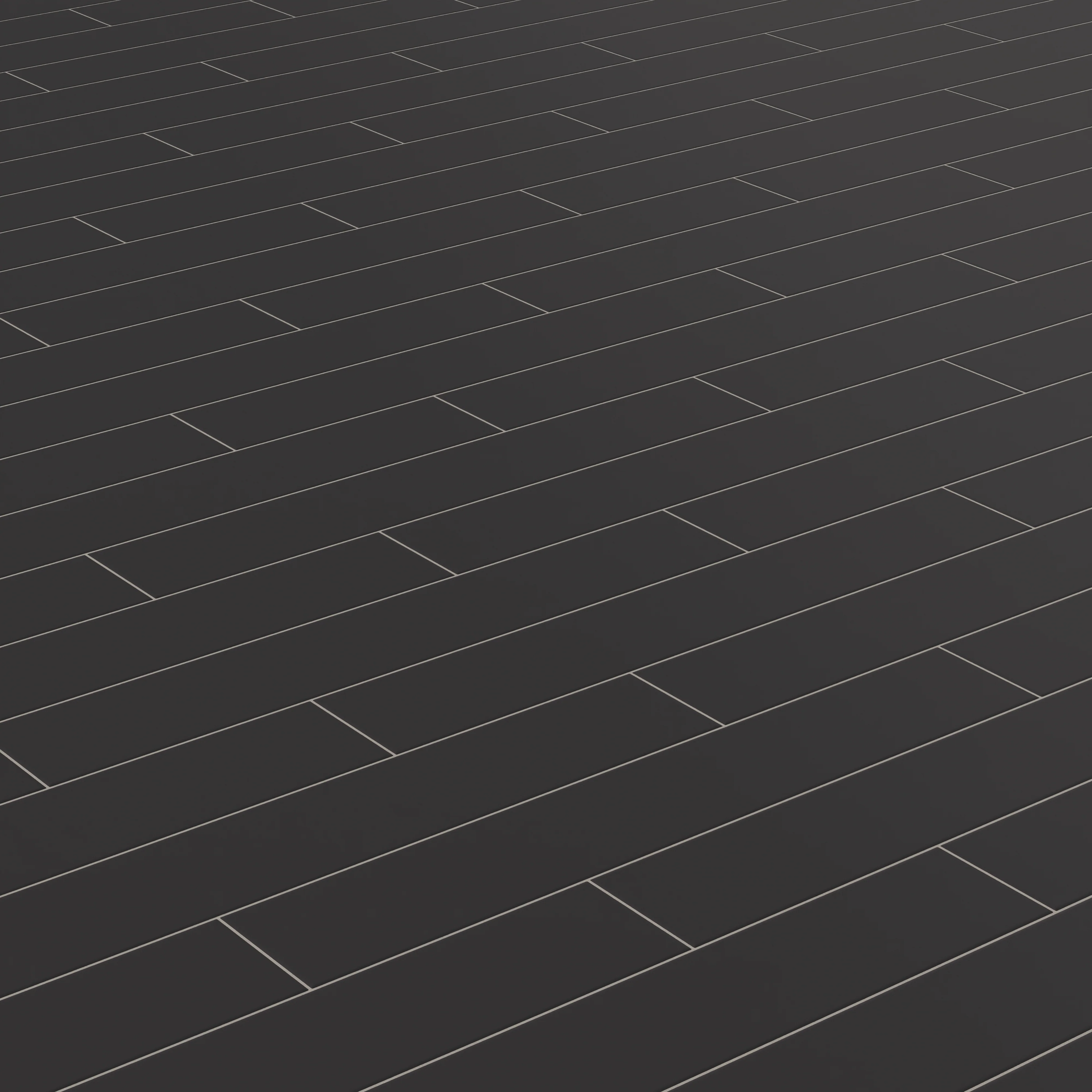 Reagan 4 x 24 Matte Porcelain Tile in Midnight - Image 4