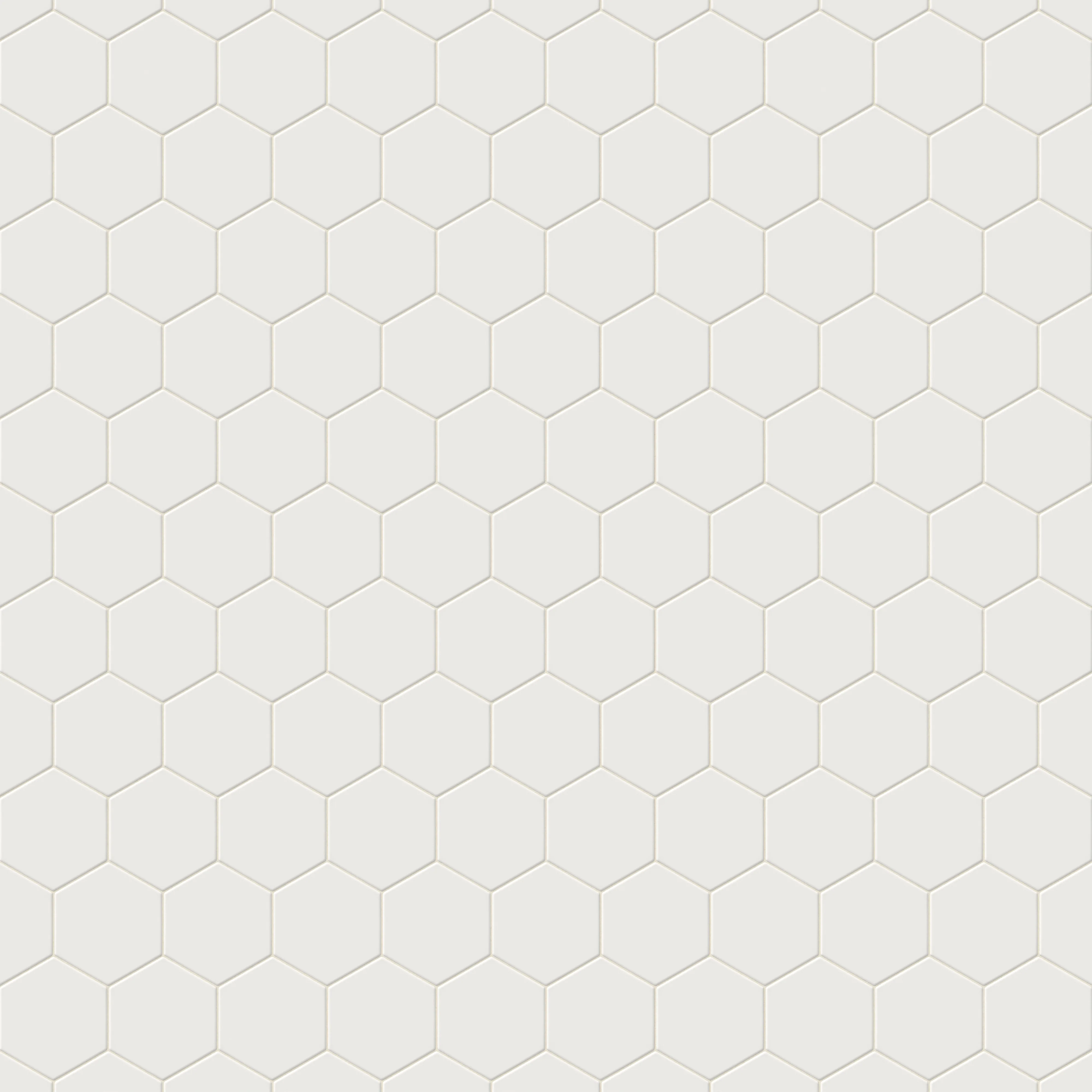 Reagan 5 x 6 Matte Porcelain Hexagon Tile in Blanco - Image 5