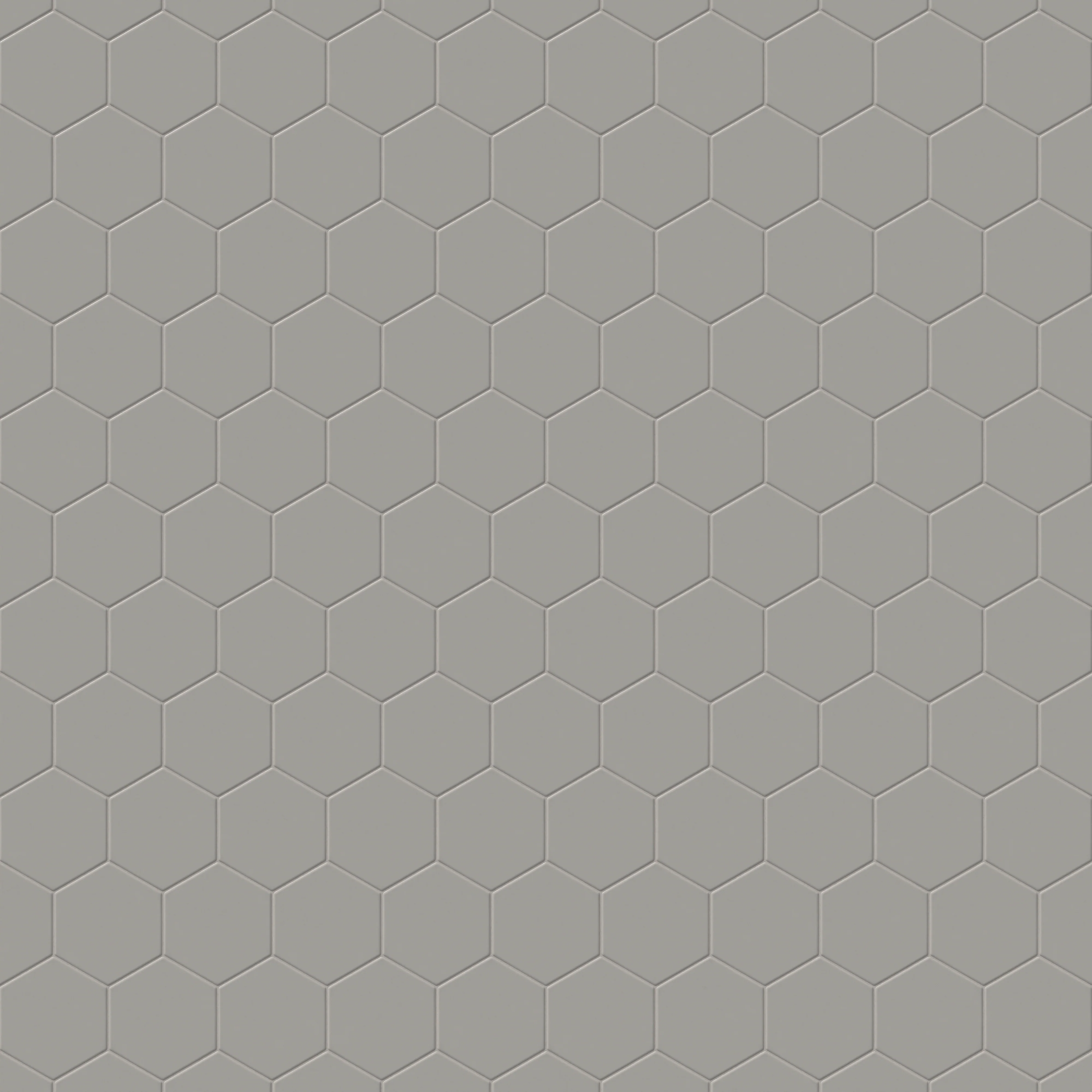 Reagan 5 x 6 Matte Porcelain Hexagon Tile in Acero - Image 5