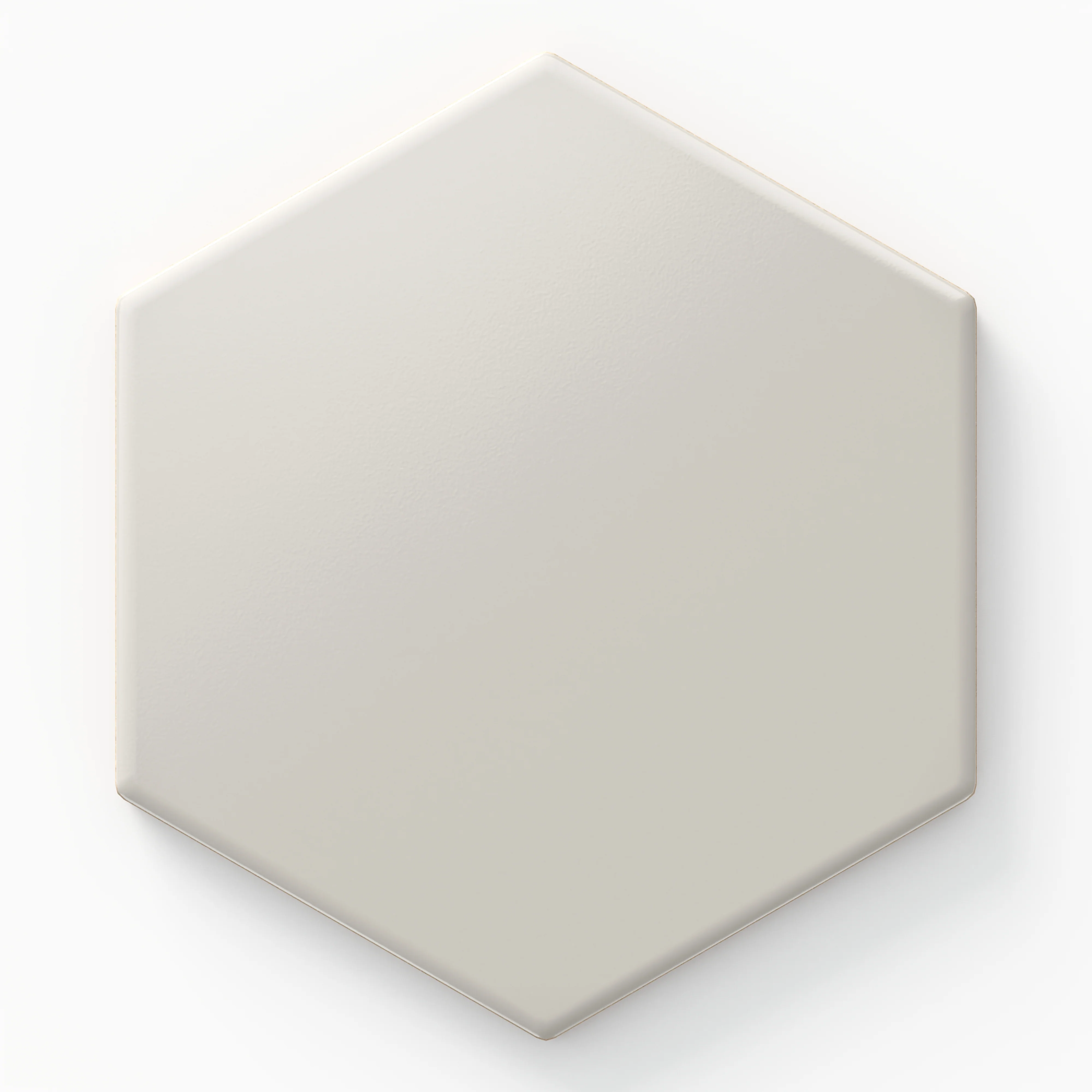 Reagan 5 x 6 Matte Hexagon in Gris Sample
