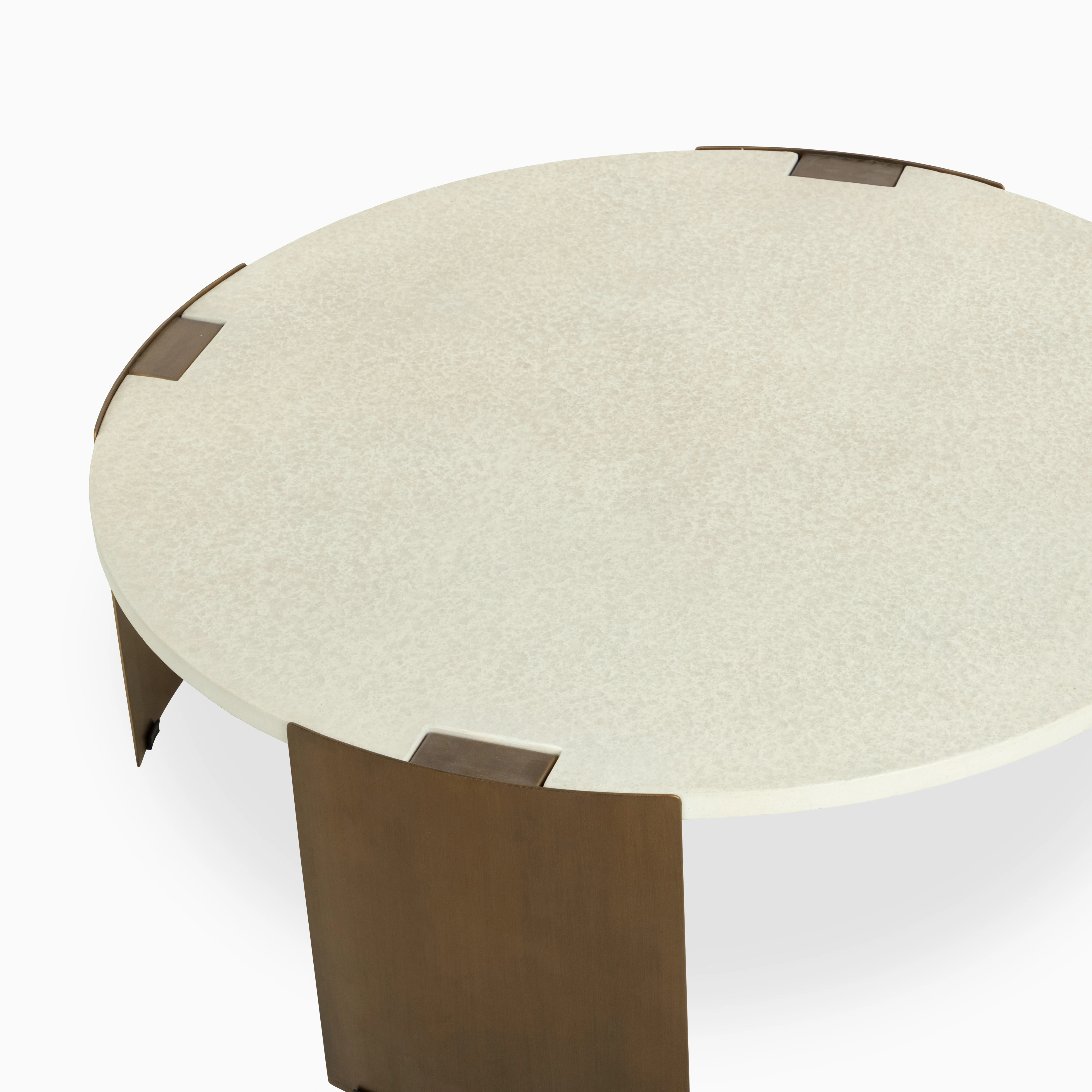 Remo Outdoor Coffee Table in Cream - Image 4