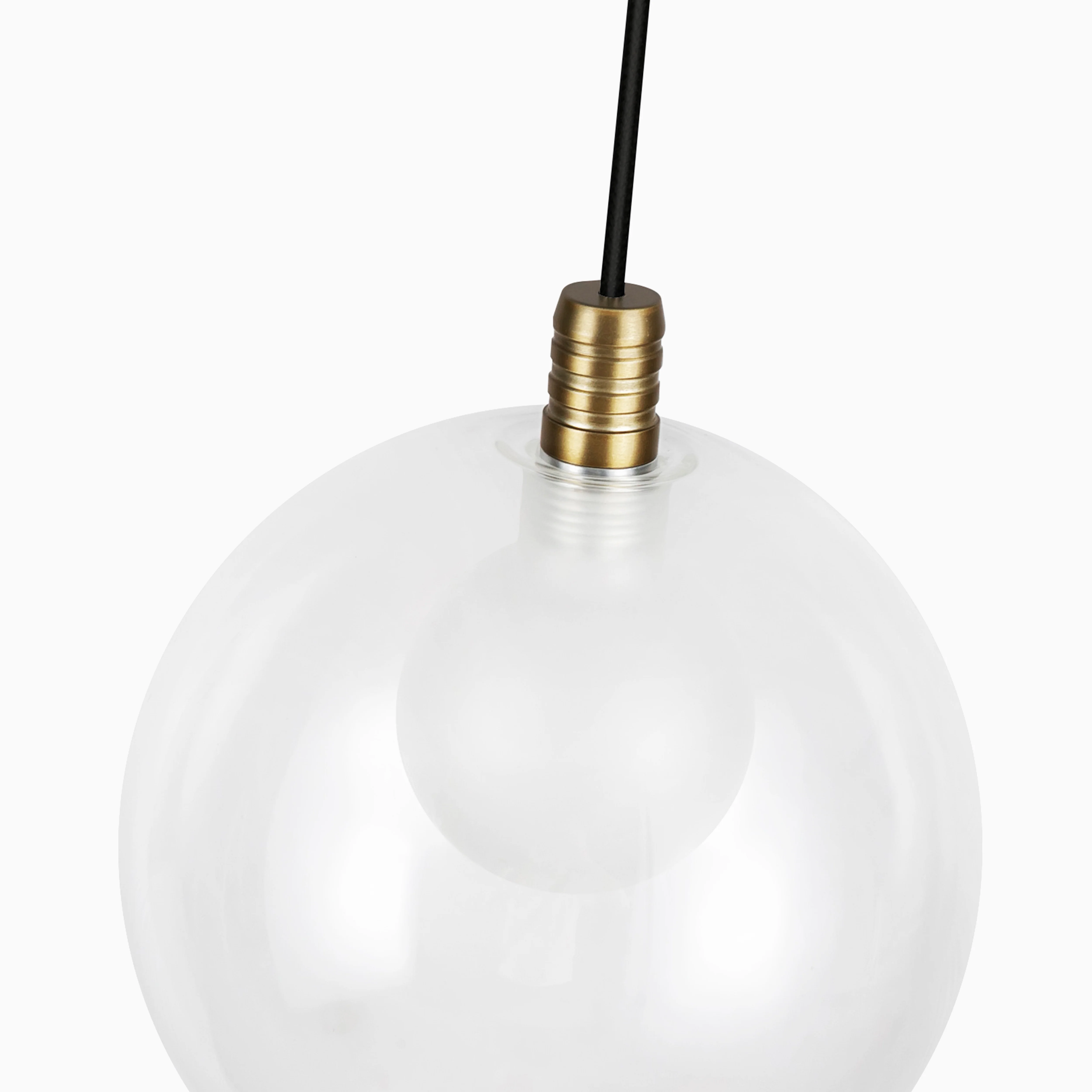 Renee 6" LED Pendant in Brushed Gold - Image 3