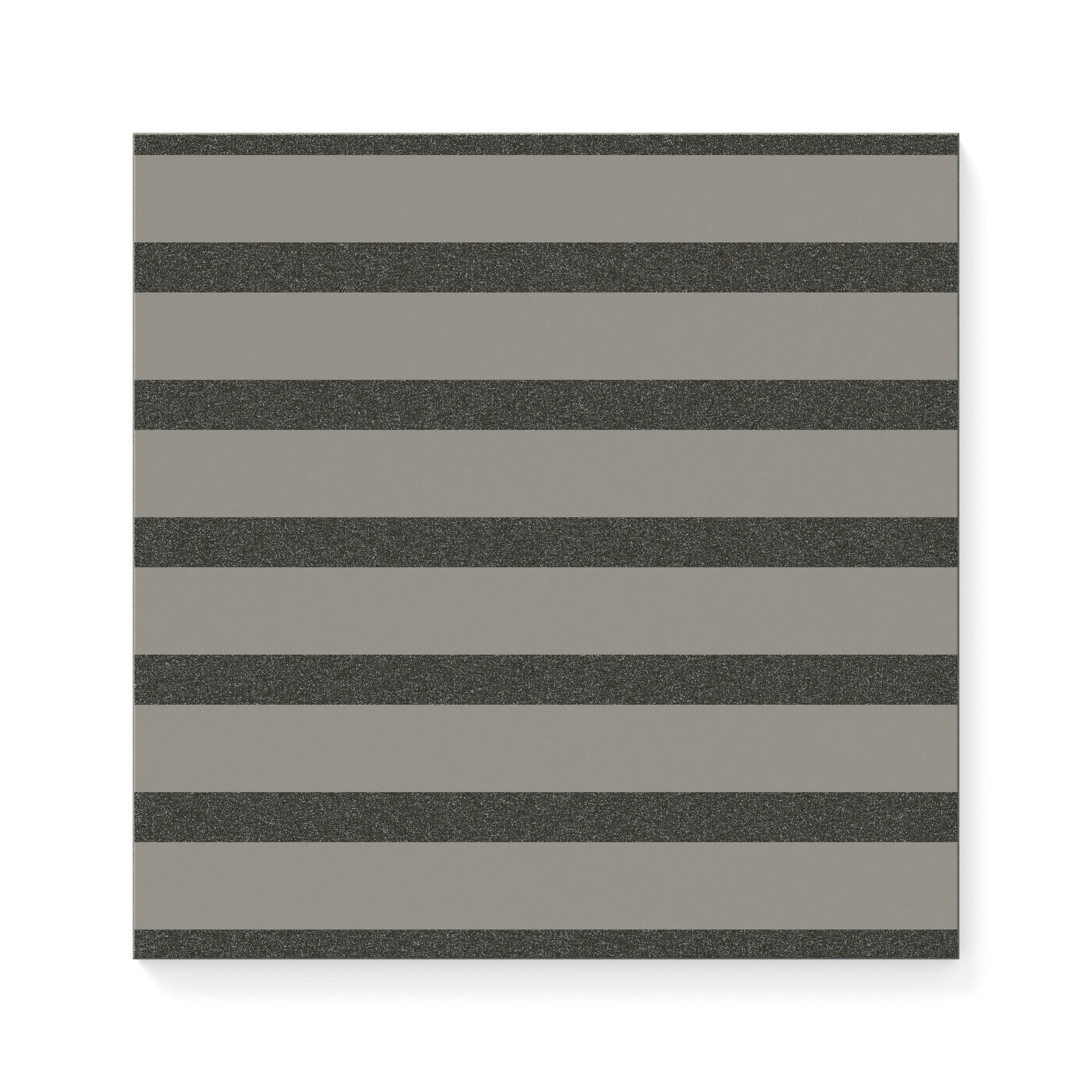Riley 12 x 12 Matte Porcelain Tile in Striped Pattern Charcoal - Image 2