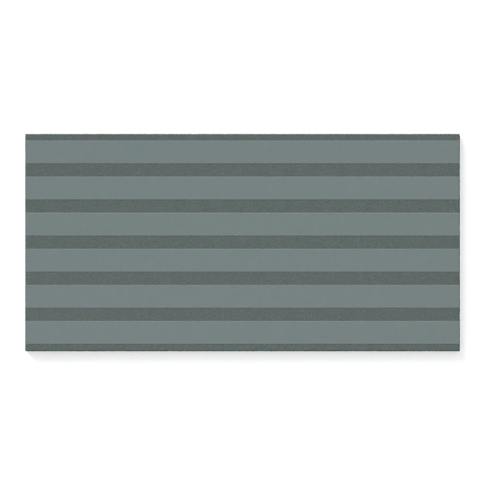Riley 12 x 24 Matte Porcelain Tile in Striped Pattern Indigo - Image 2