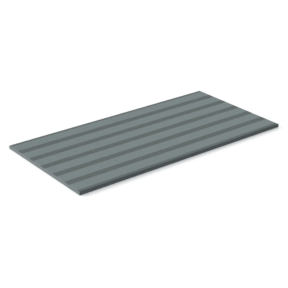 Riley 12 x 24 Matte Porcelain Tile in Striped Pattern Indigo - Image 3