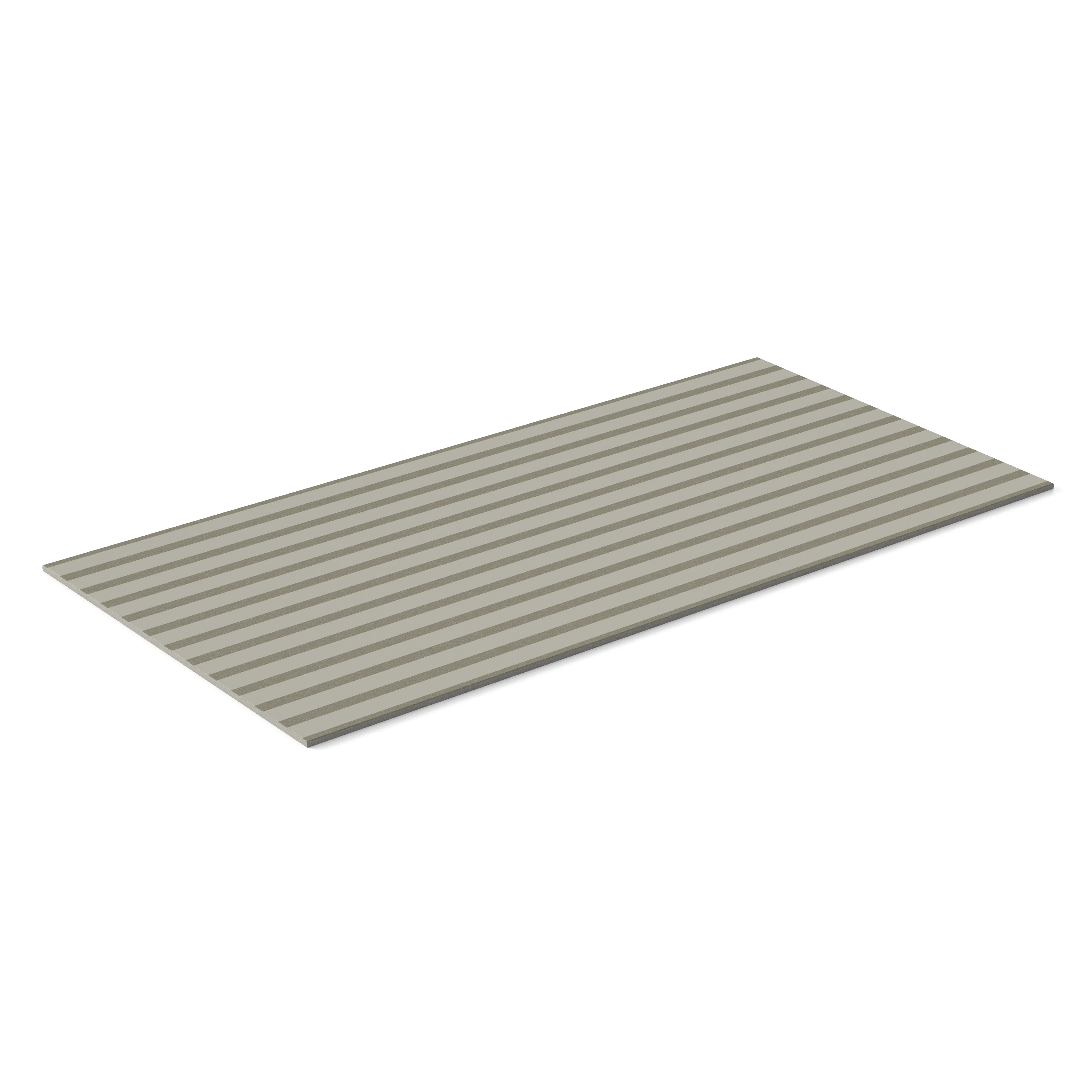 Riley 24 x 48 Matte Porcelain Tile in Striped Pattern Sterling - Image 3