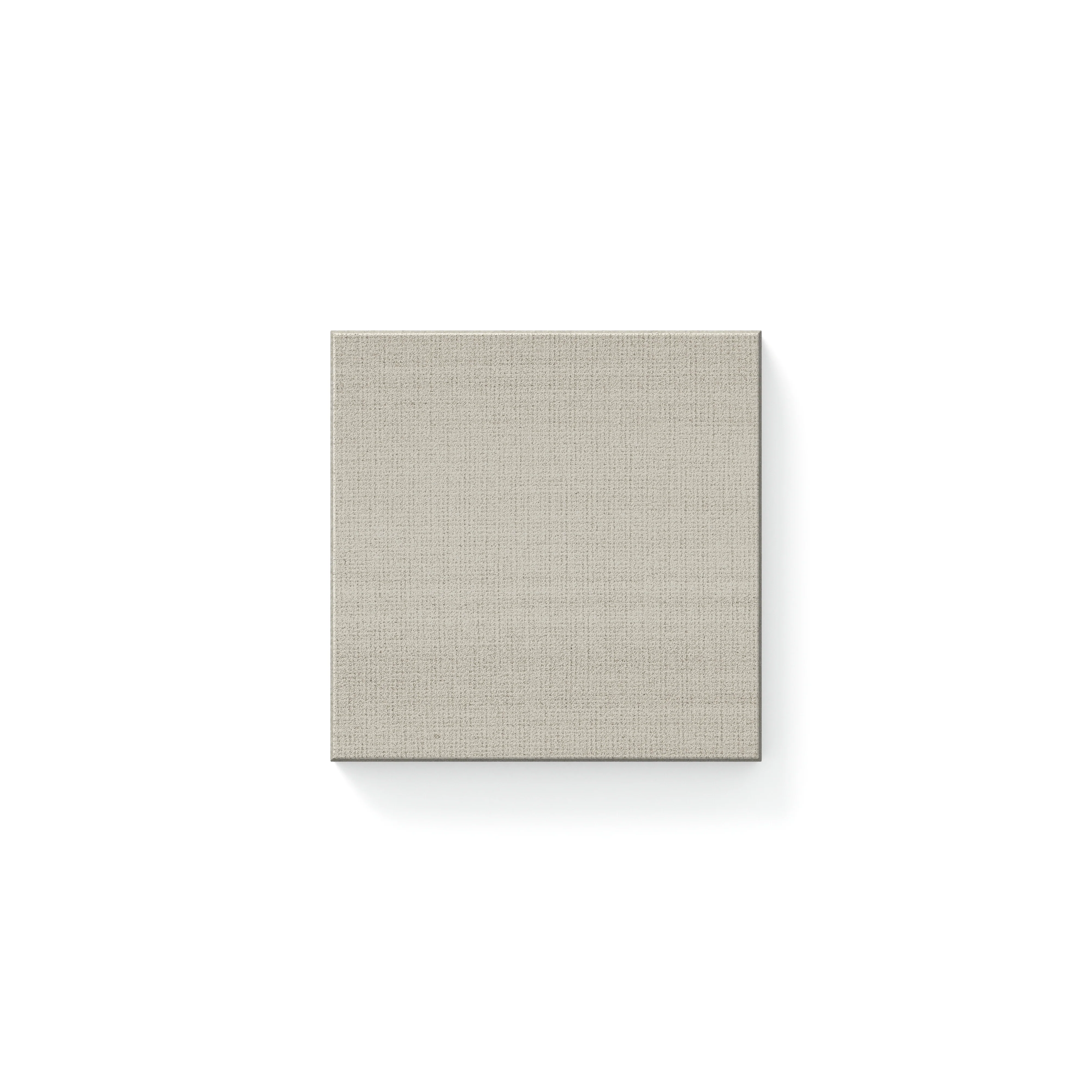 Riley 4 x 4 Matte Linen Pattern in Bone Sample